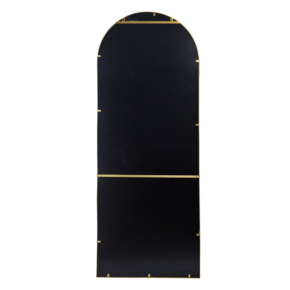 28x1x74' Celine Gold Arch Body Mirror