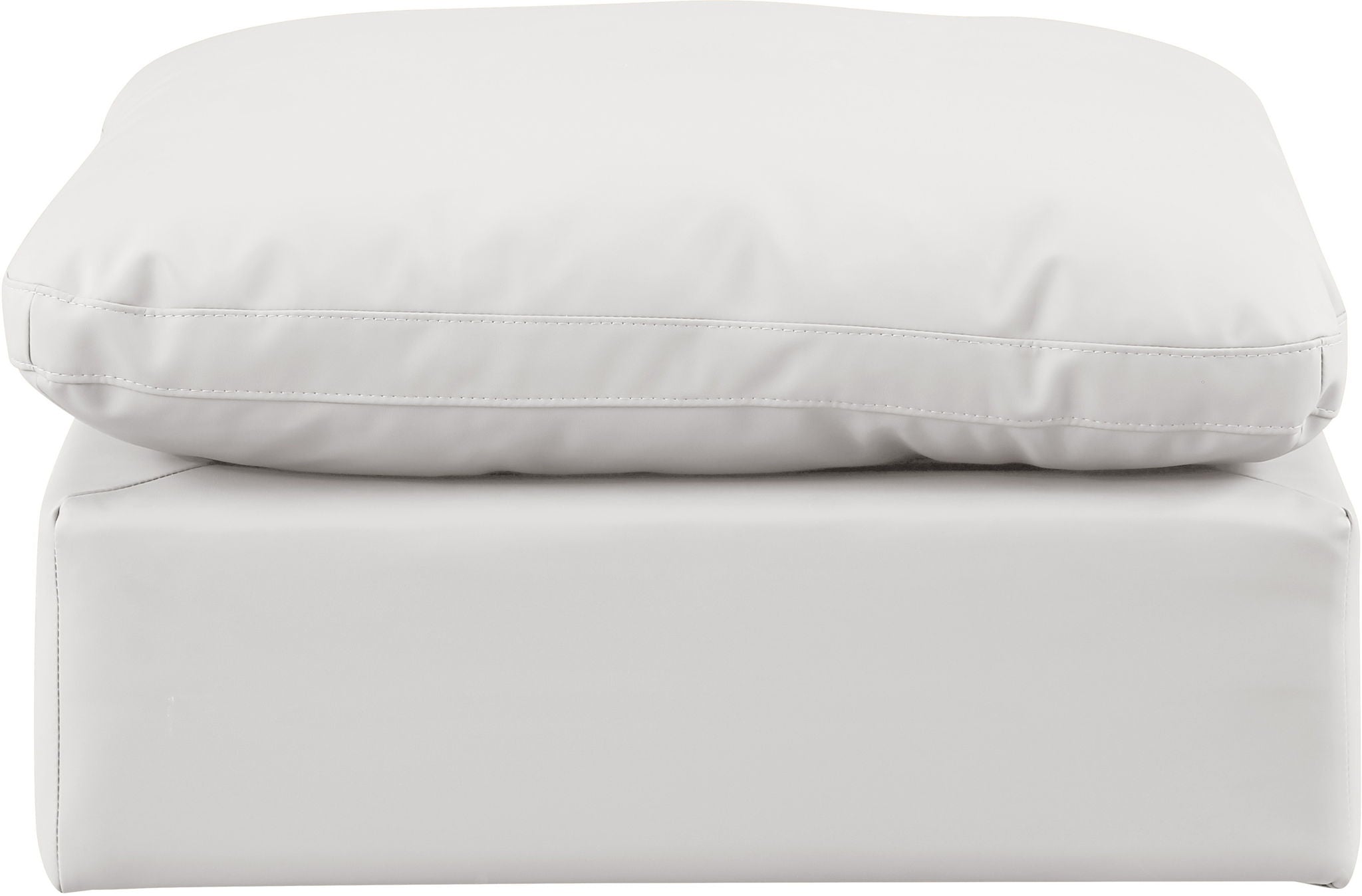 Indulge - Faux Leather Ottoman