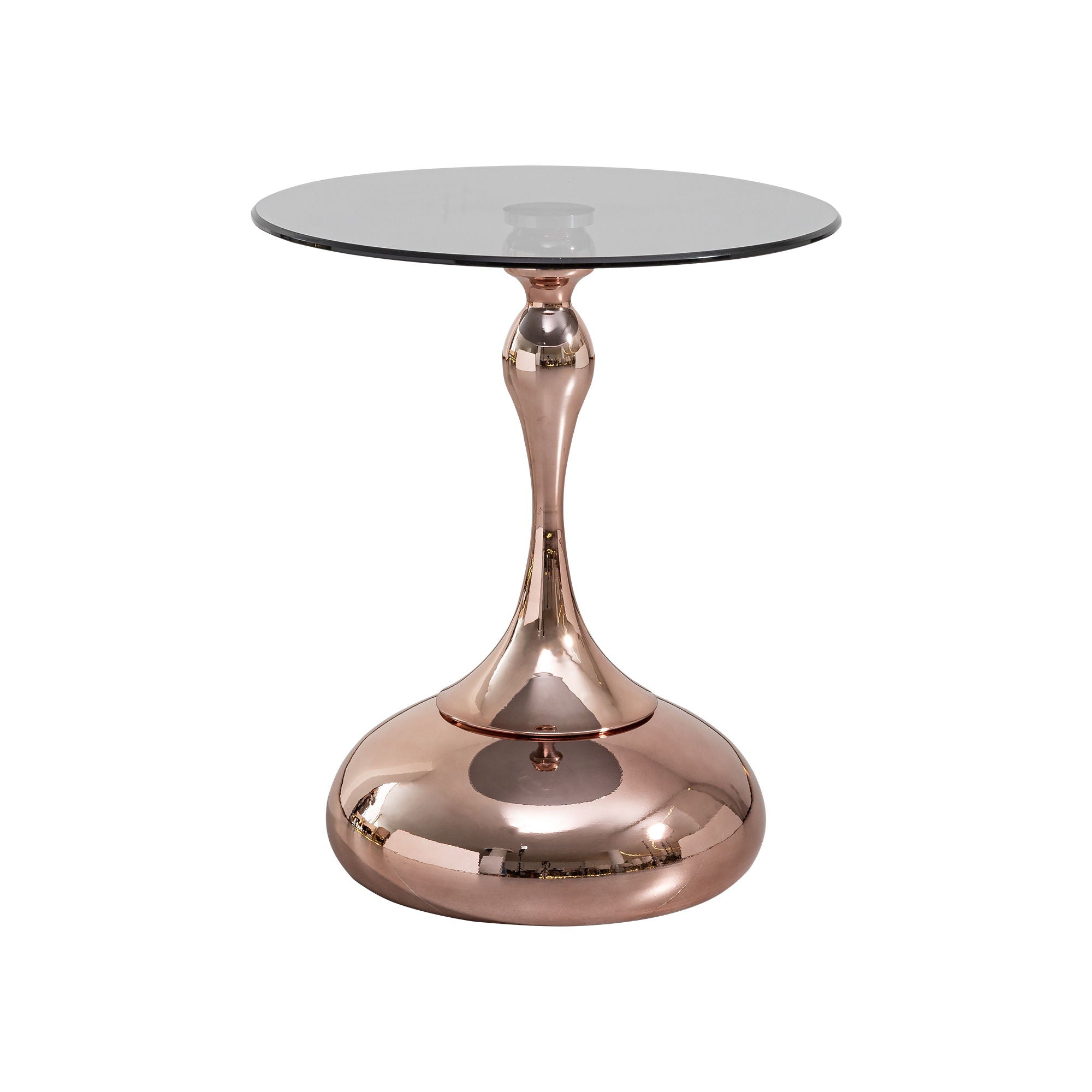 Modern Minimalist Coffee Table With Steel Legs And Tempered Glass Top