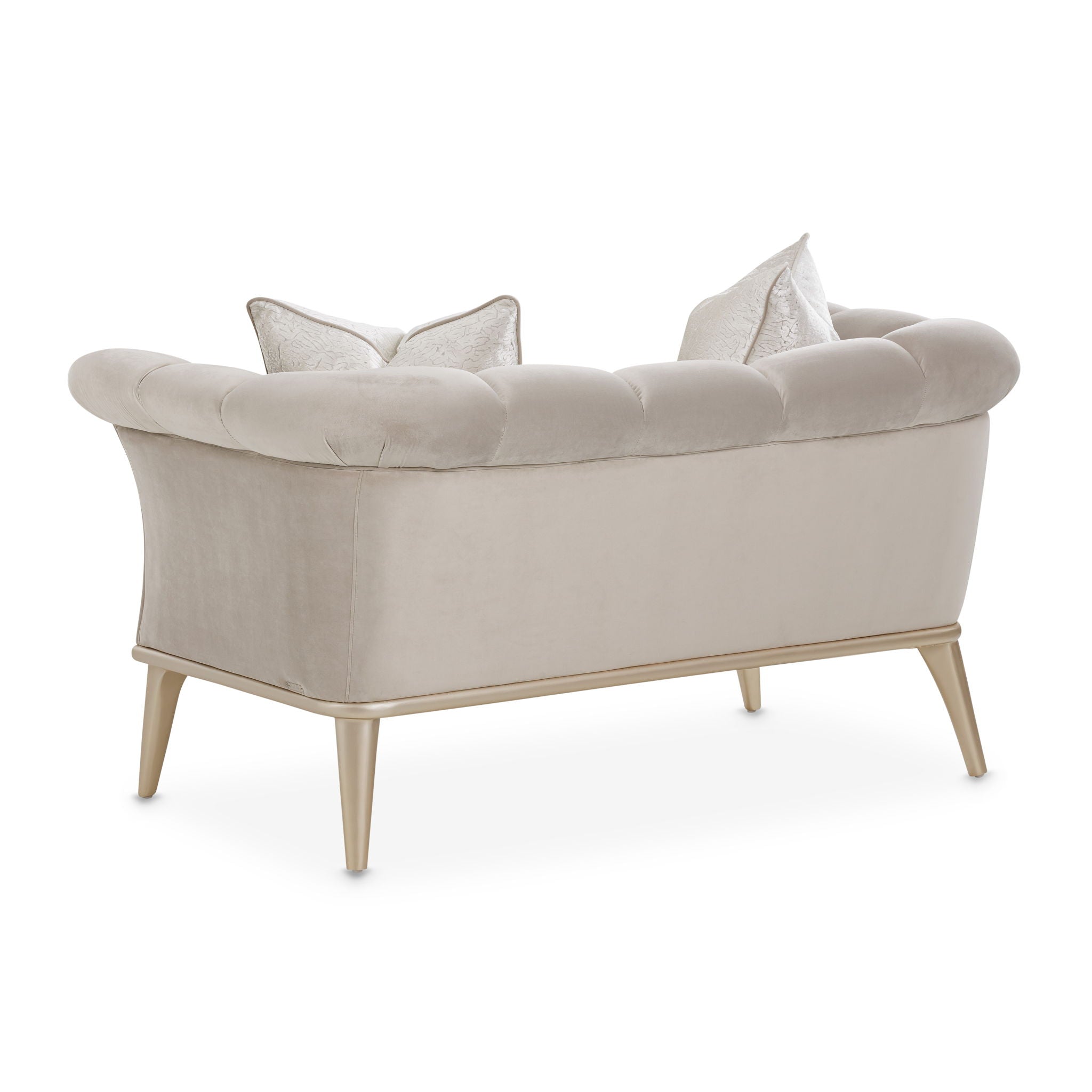 Yvette - Chair And A Half - Porcini/Medium Champagne
