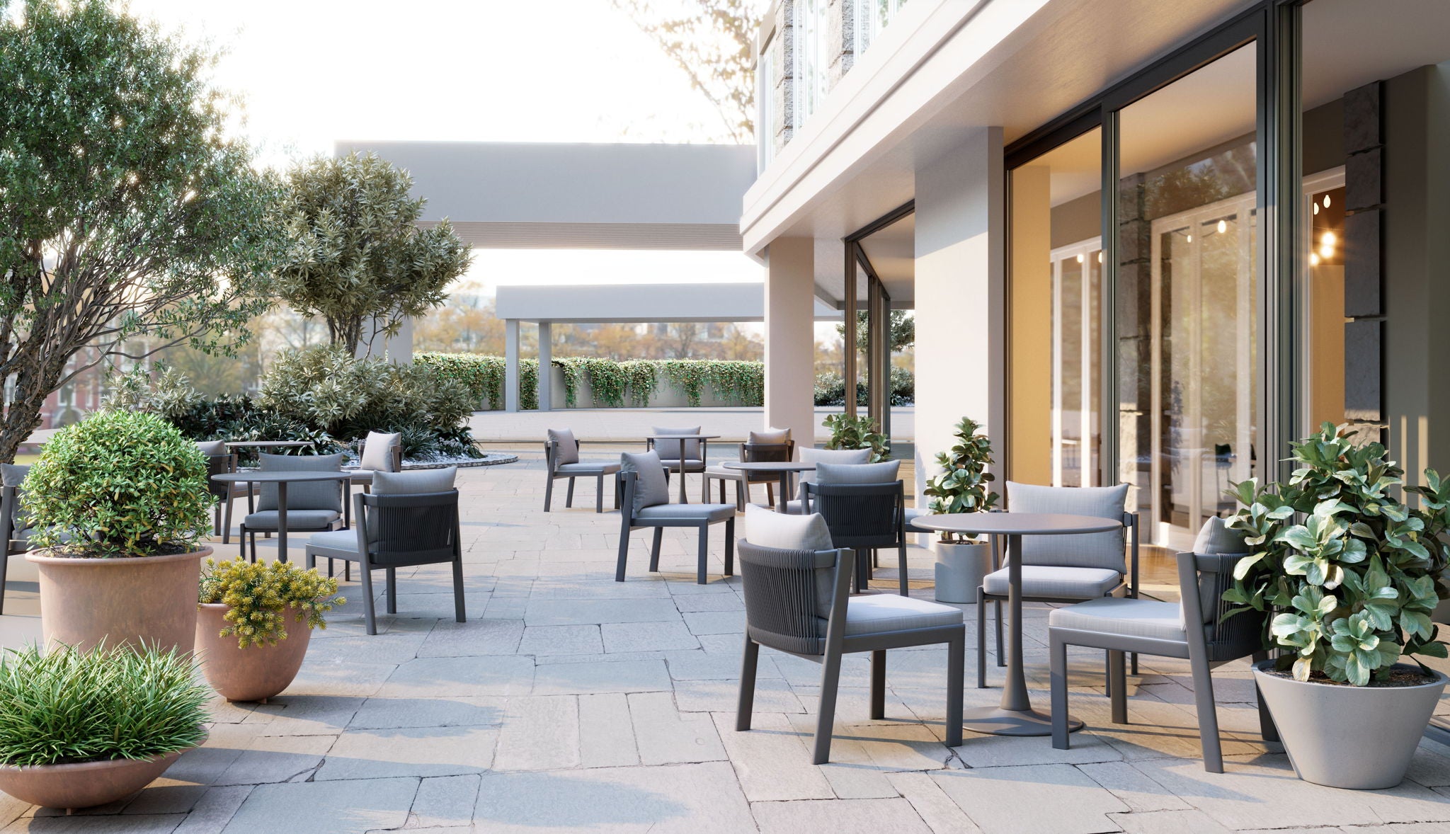 Horizon - Dining Chair (Set of 2) - Gray