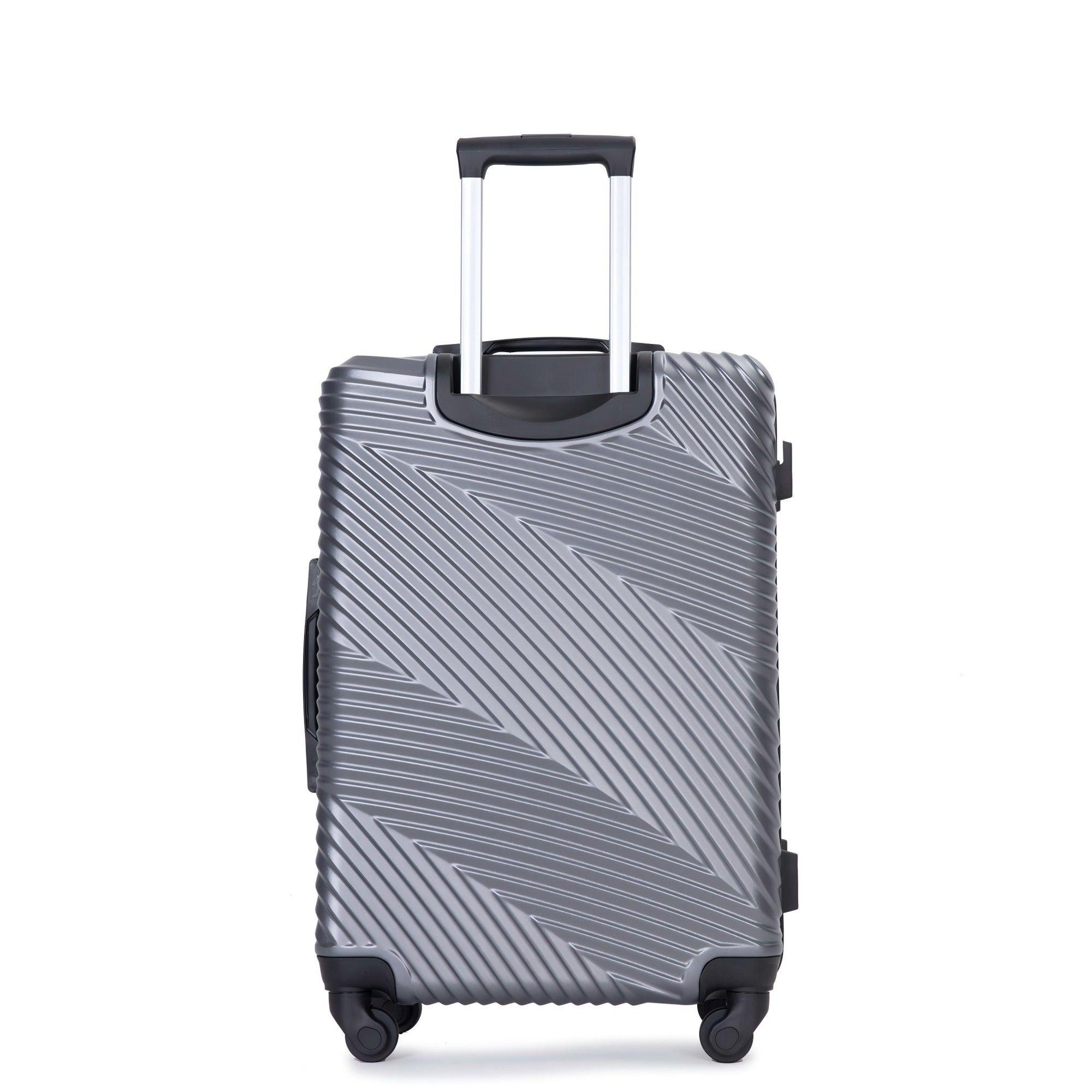 3 Piece Luggage Sets Lightweight Suitcase With Two Hooks, Spinner Wheels,