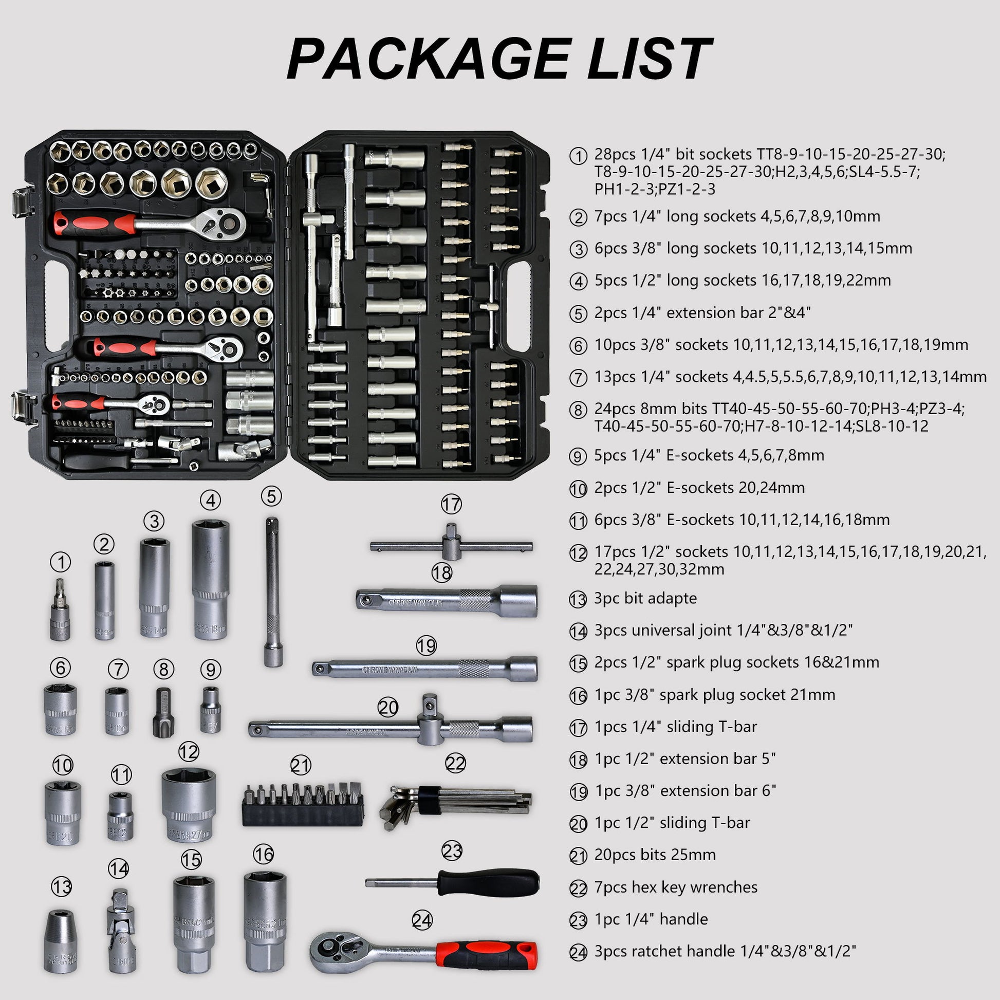 Tool Set Socket And Ratchet Wrench Toolbo 71 Pieces Toolbox Universal Home Car Repair Tool Set For Men Homeowners Diy Enthusiasts And Mechanics - Black - Best Buy Furniture