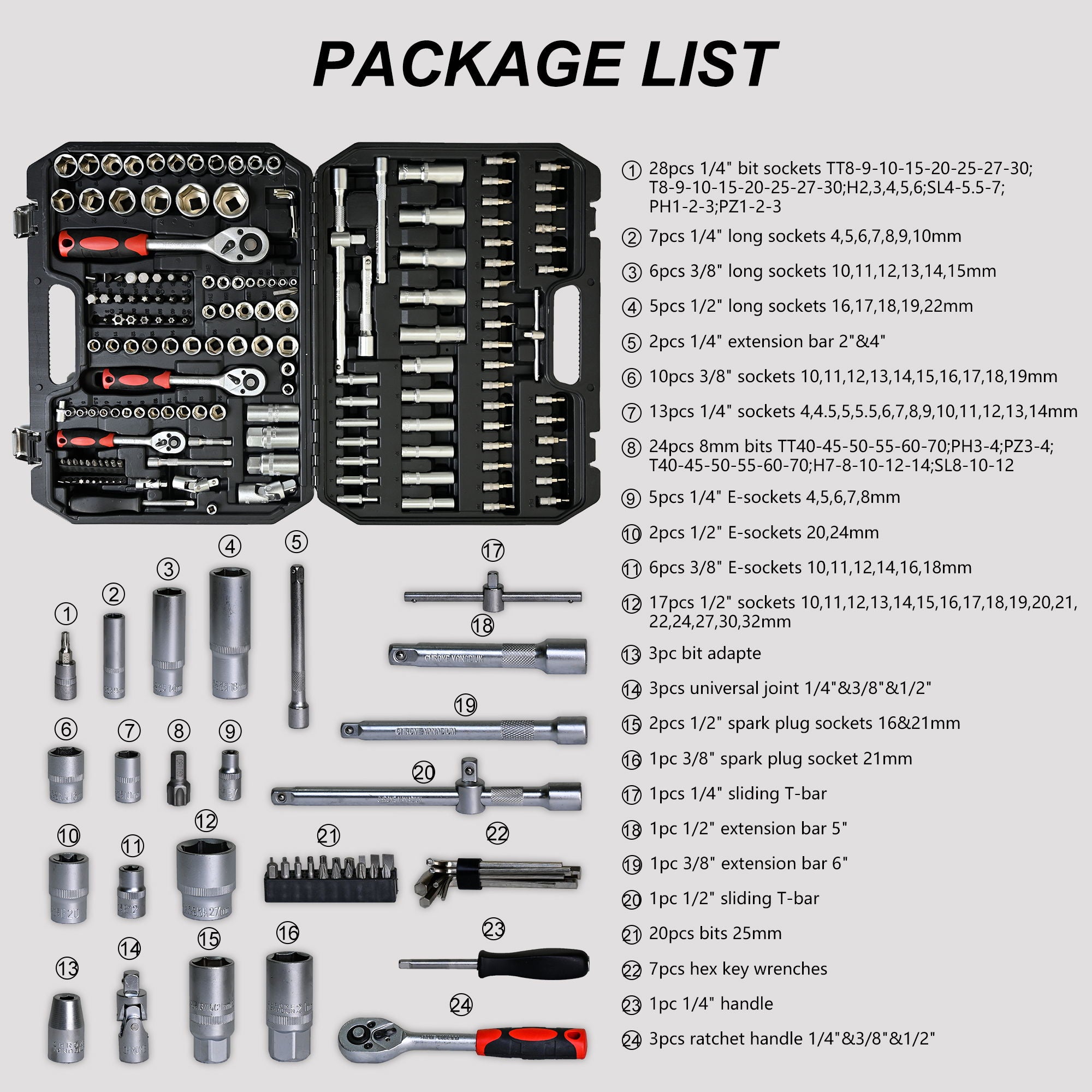 Tool Set Socket And Ratchet Wrench Toolbo 71 Pieces Toolbox Universal Home Car Repair Tool Set For Men Homeowners Diy Enthusiasts And Mechanics - Black - Best Buy Furniture