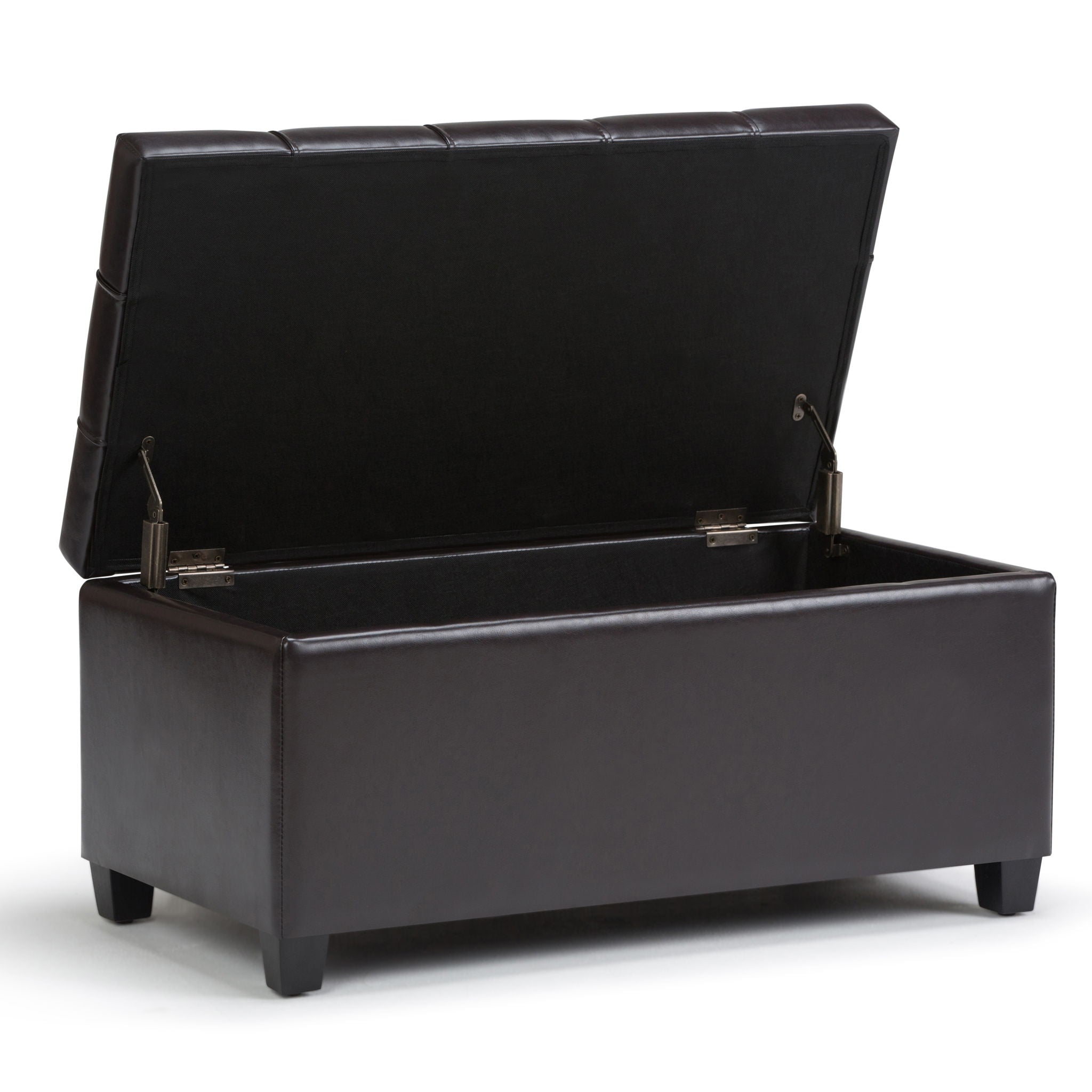 Sienna - Upholstered Storage Ottoman Bench - Best Buy Furniture