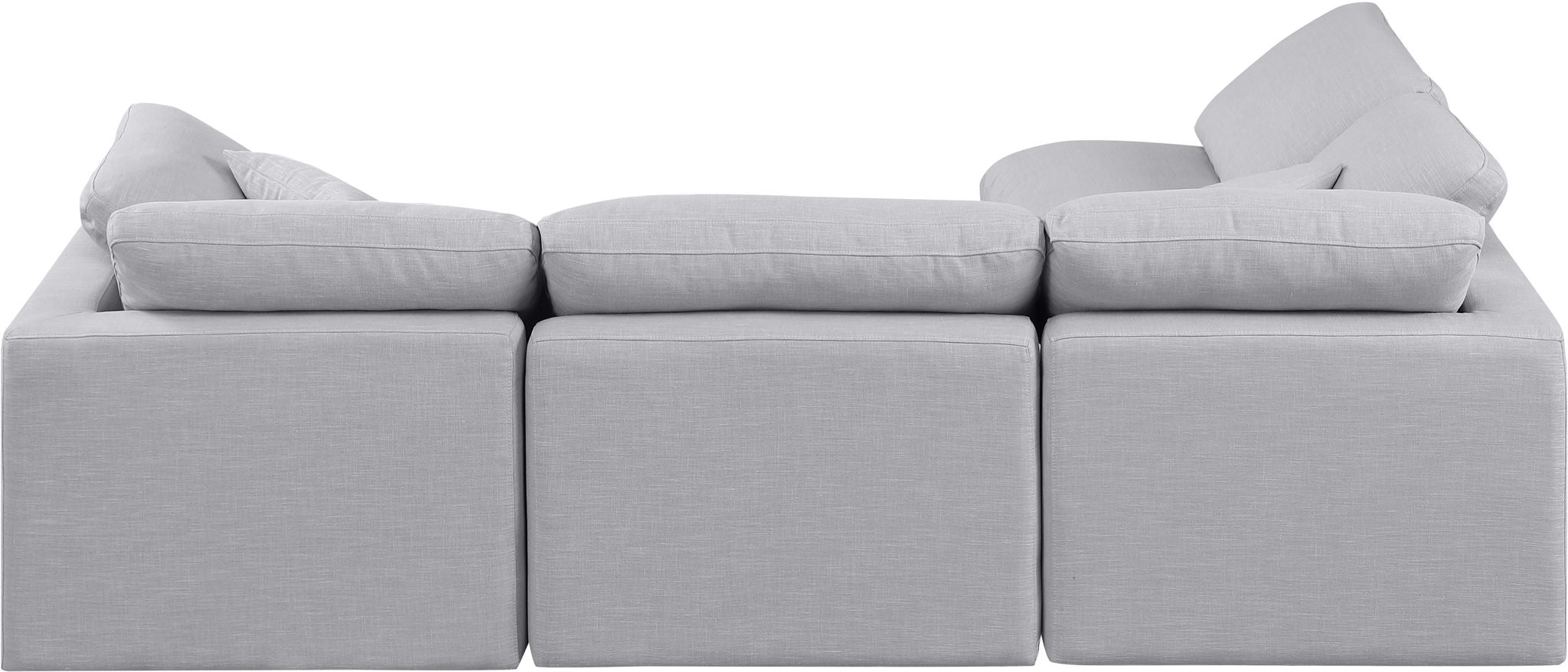 Indulge - Linen 4 Piece Modular Sectional