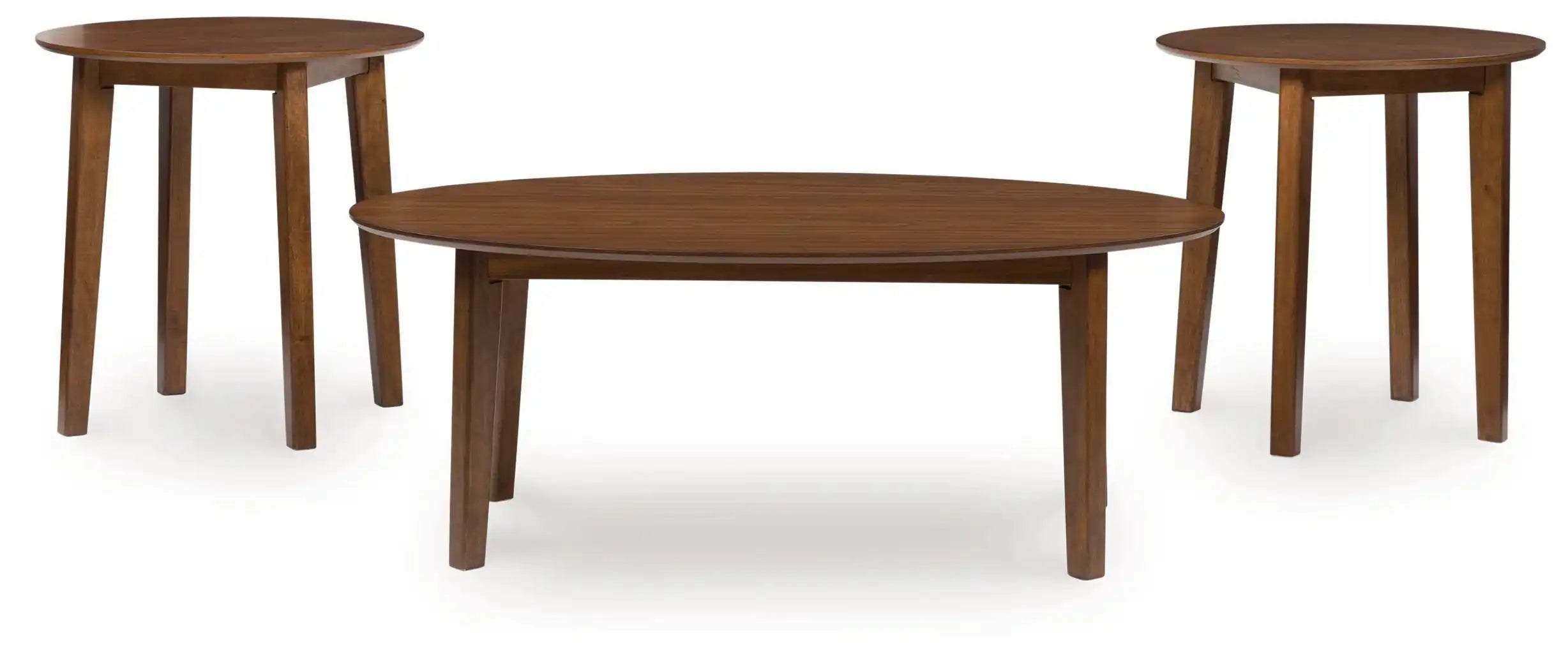 Gordonay - Brown - Occasional Table Set (Set of 3)