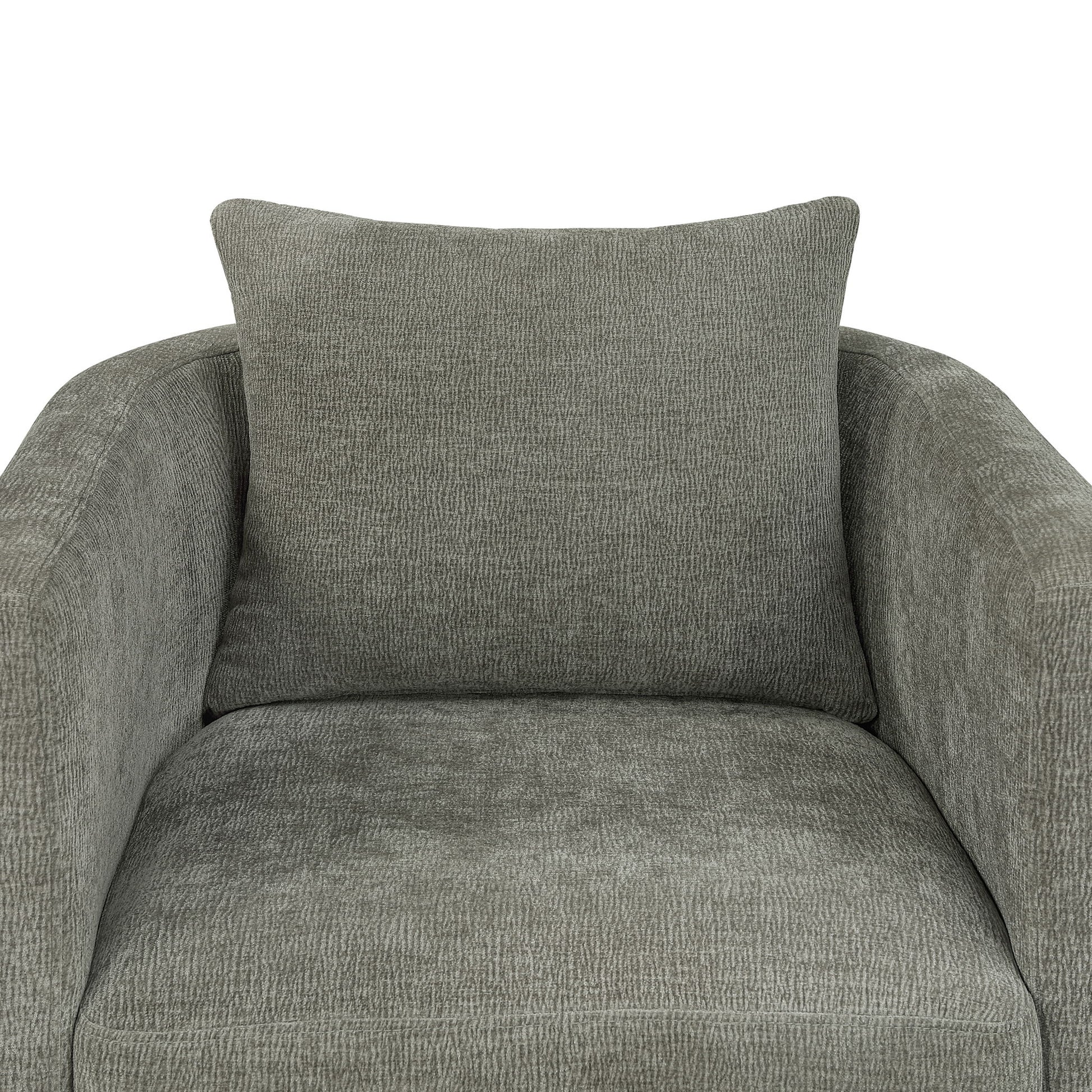 Sutton - Swivel Barrel Chair - Best Buy Furniture