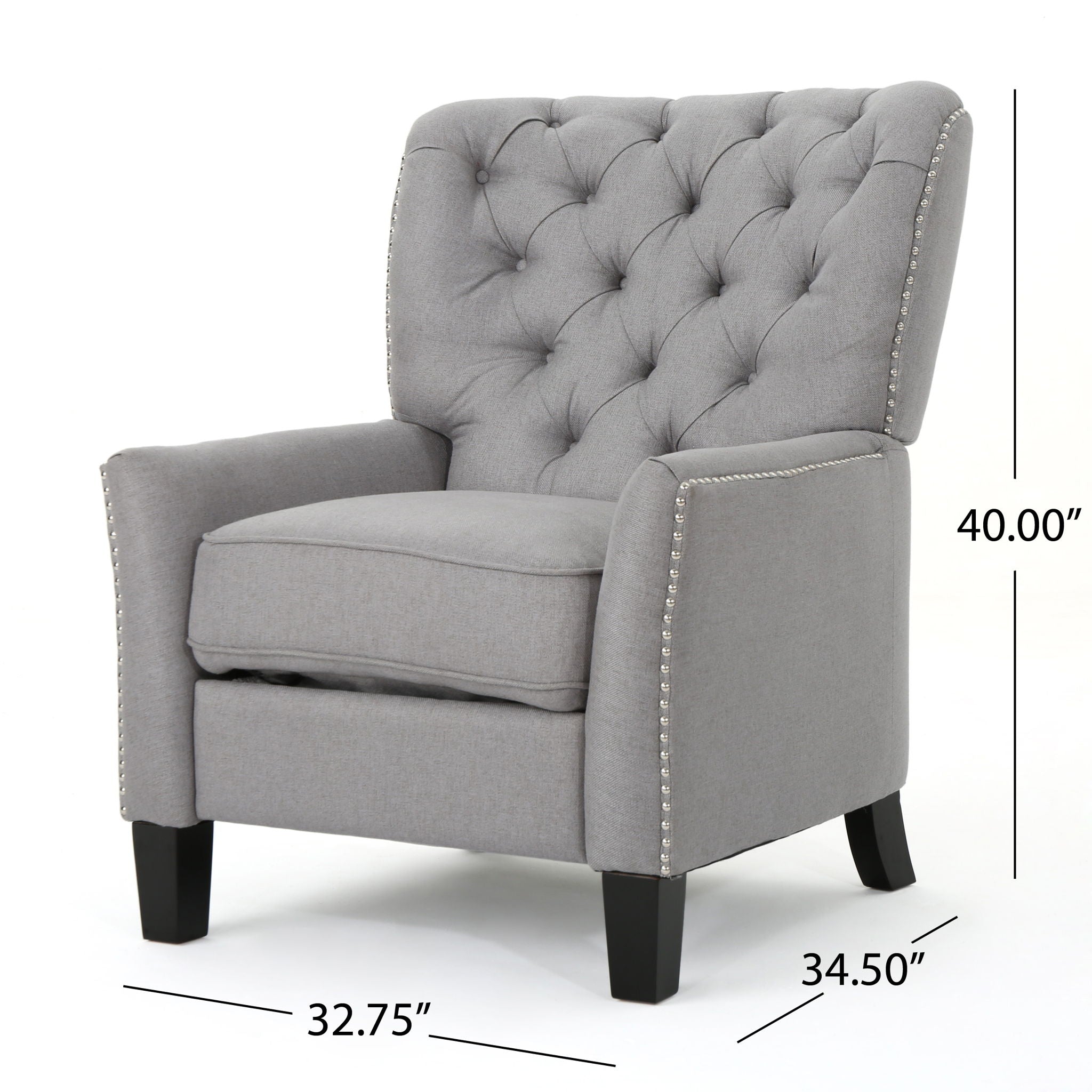 Modern Push Back Recliner