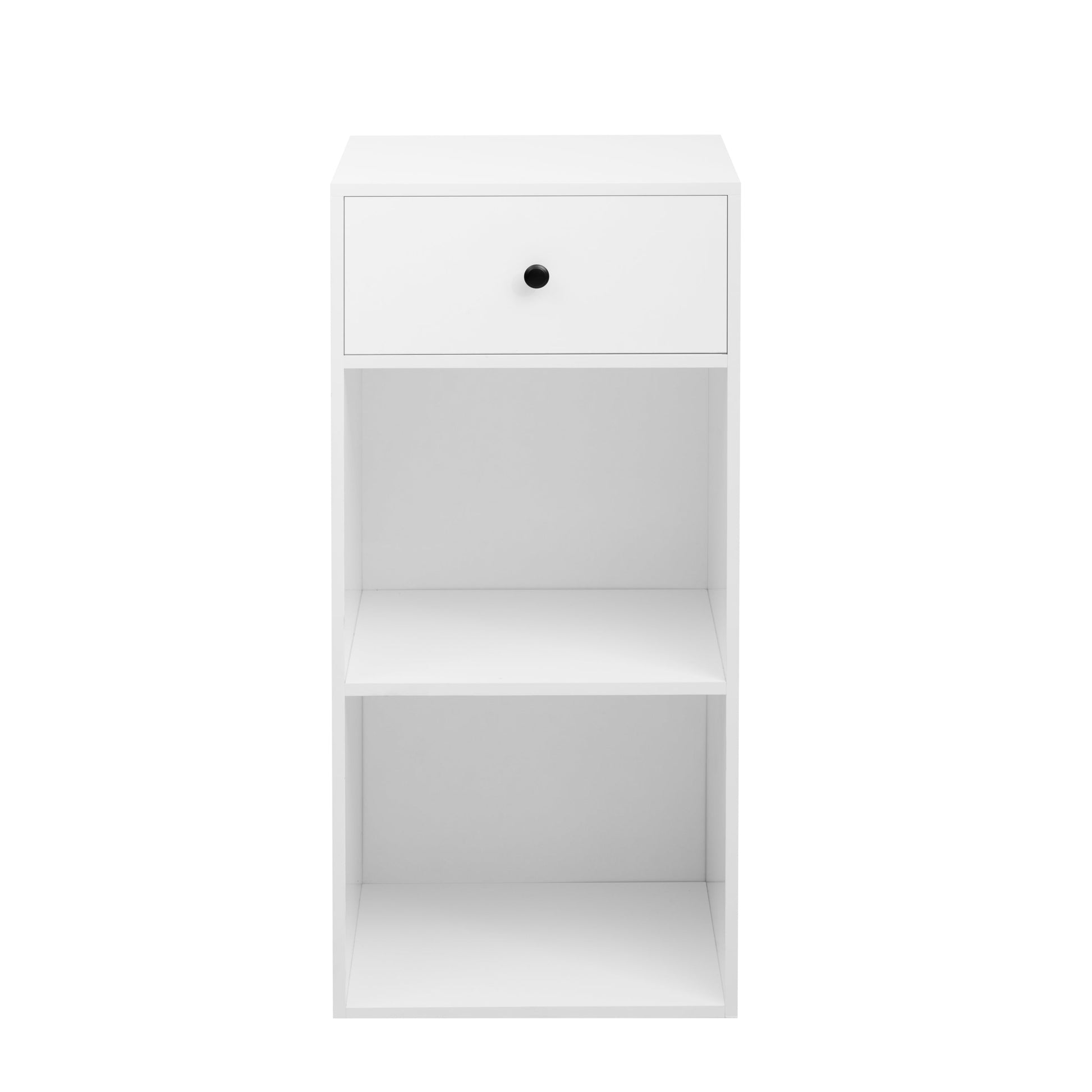 Simple Design White Storage Cabinet with Drawers - Best Buy Furniture