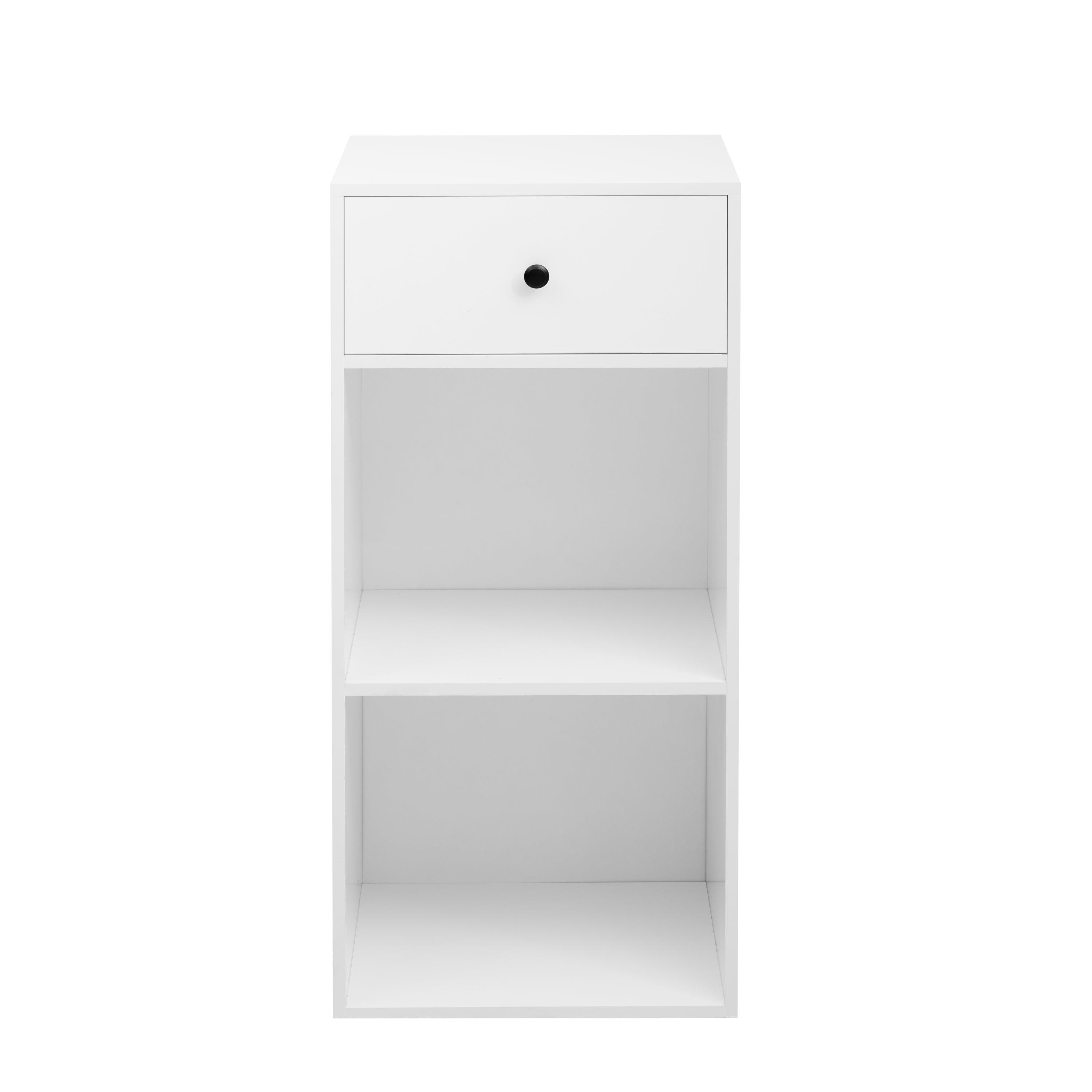 Simple Design White Storage Cabinet with Drawers - Best Buy Furniture