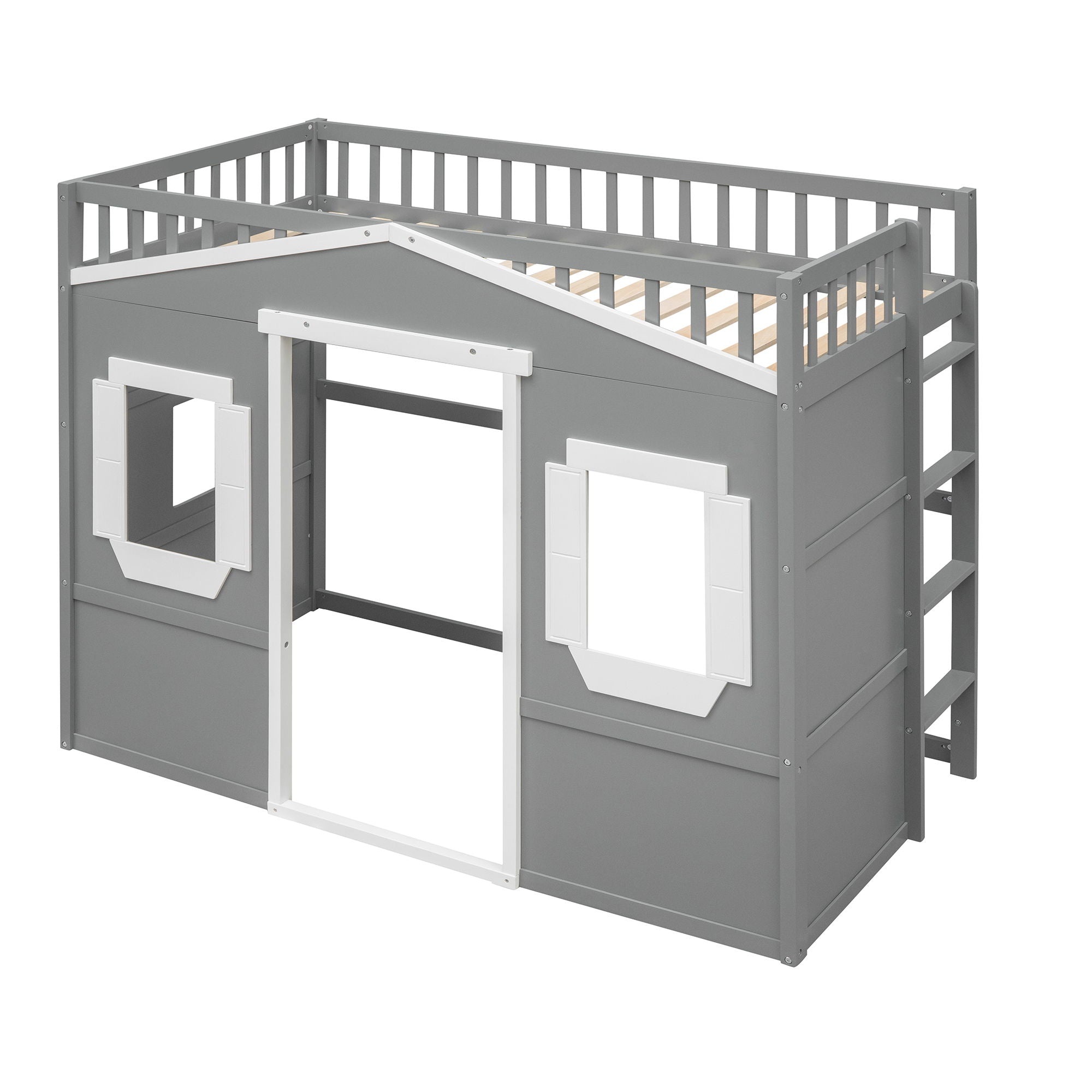 Elegant House Loft Bed With Ladder