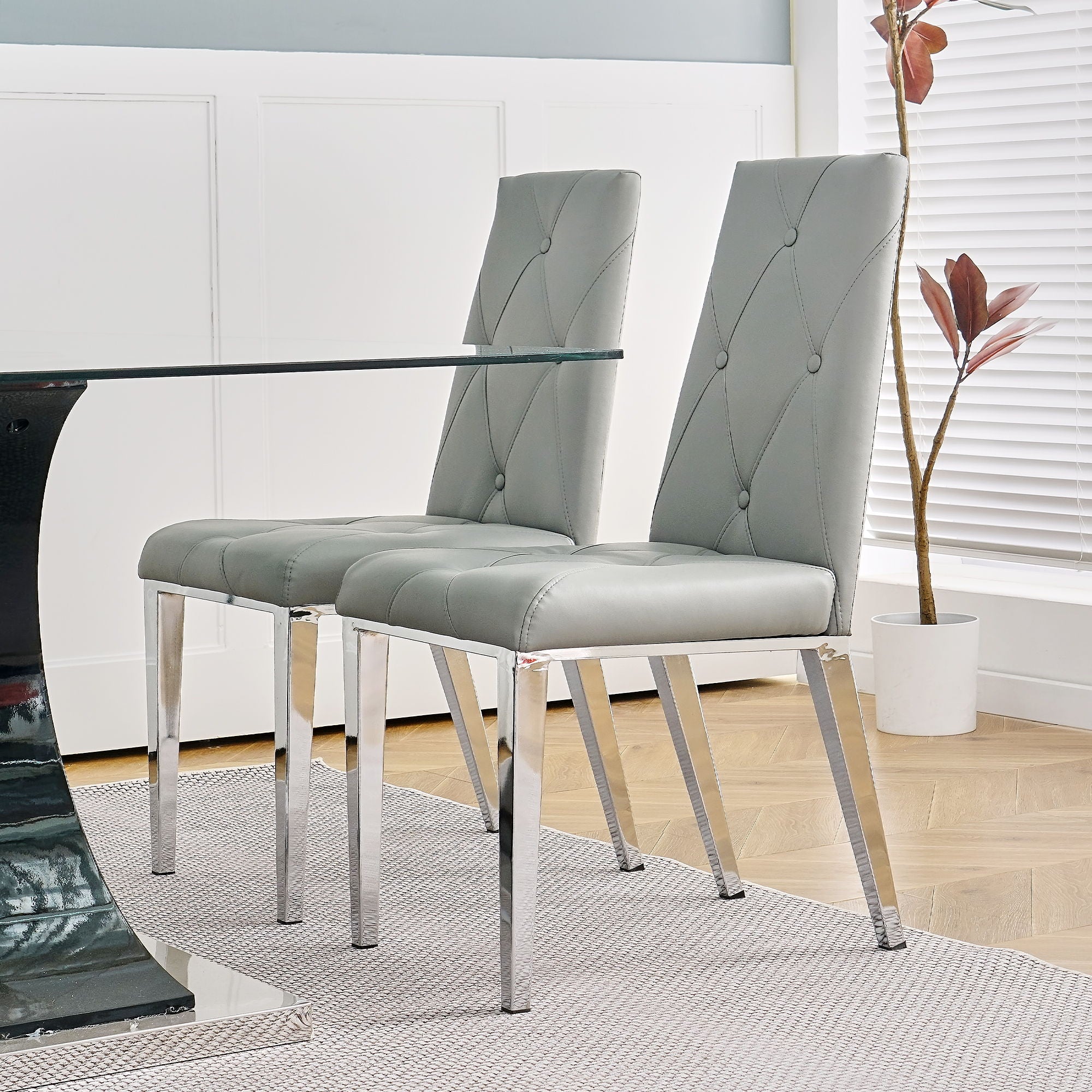 Modern Light Luxury Dining Chair (Set of 2)