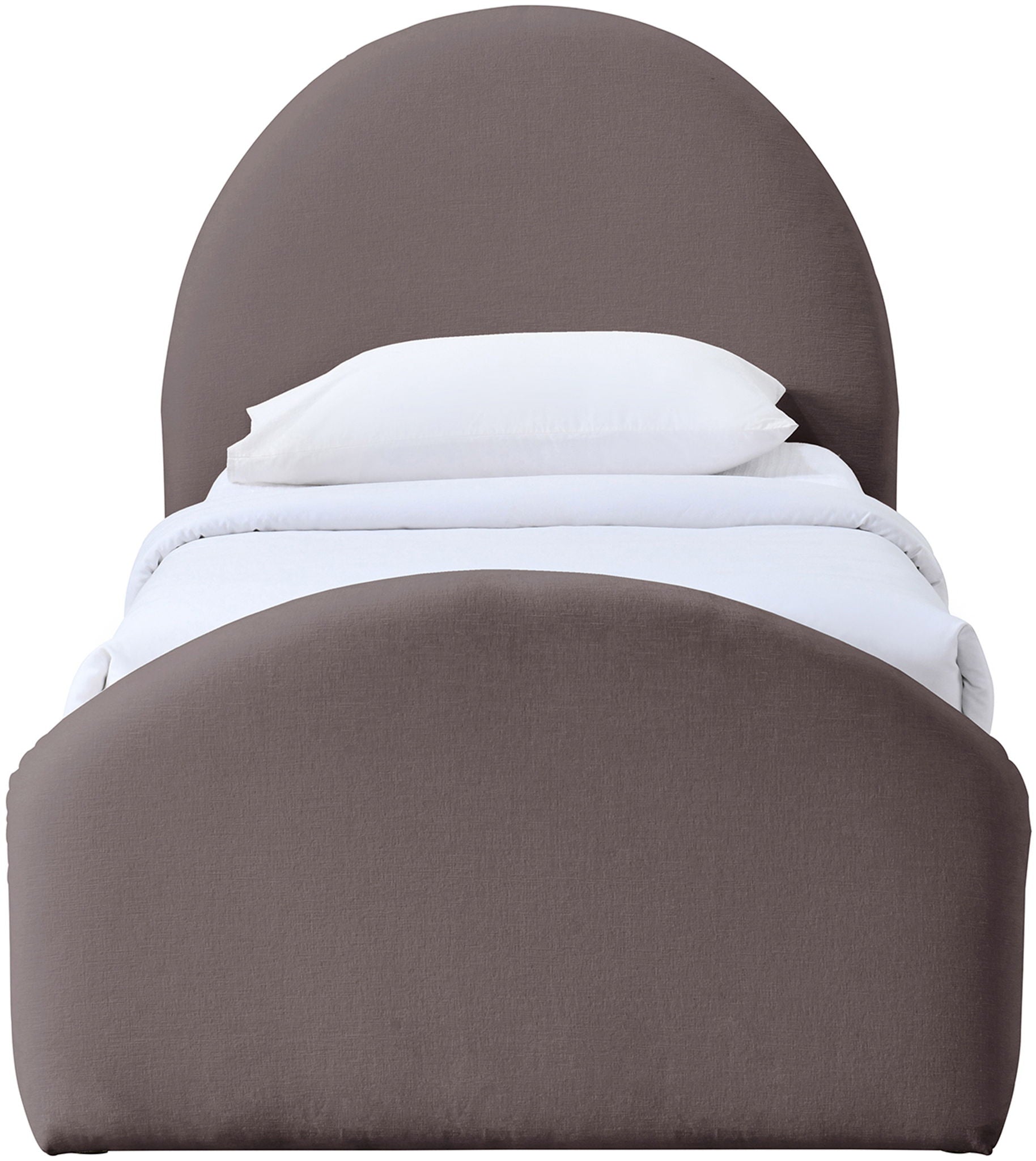 Andaz - Chenille Fabric Upholstered Bed