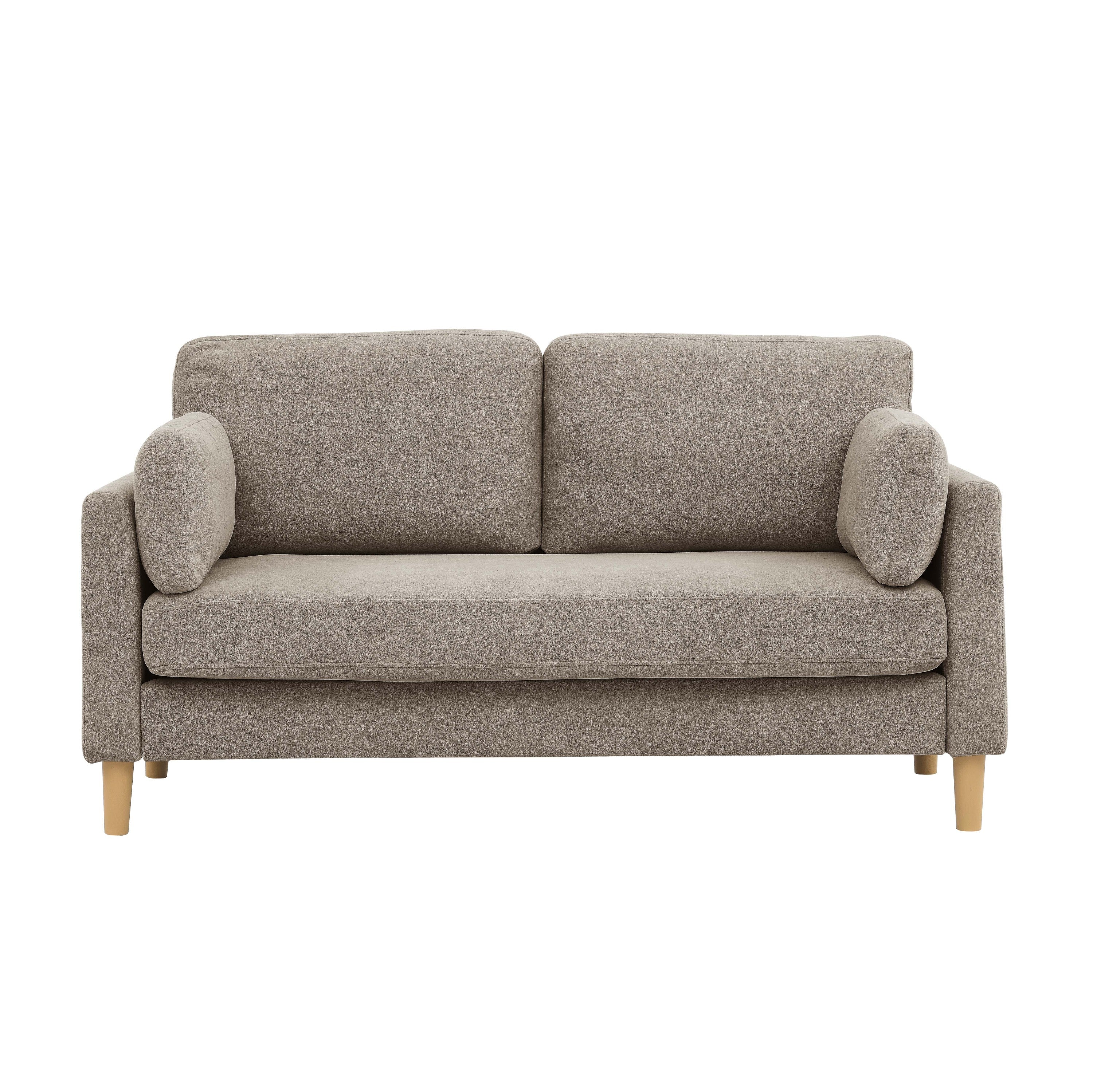 The Oliver Compact Elegance Upholstered Sofa