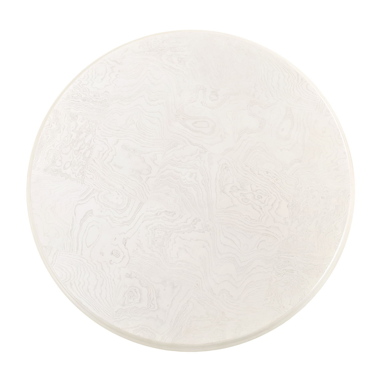 La Terrazza - 54" Round Dining Table - Creamy Pearl - Best Buy Furniture