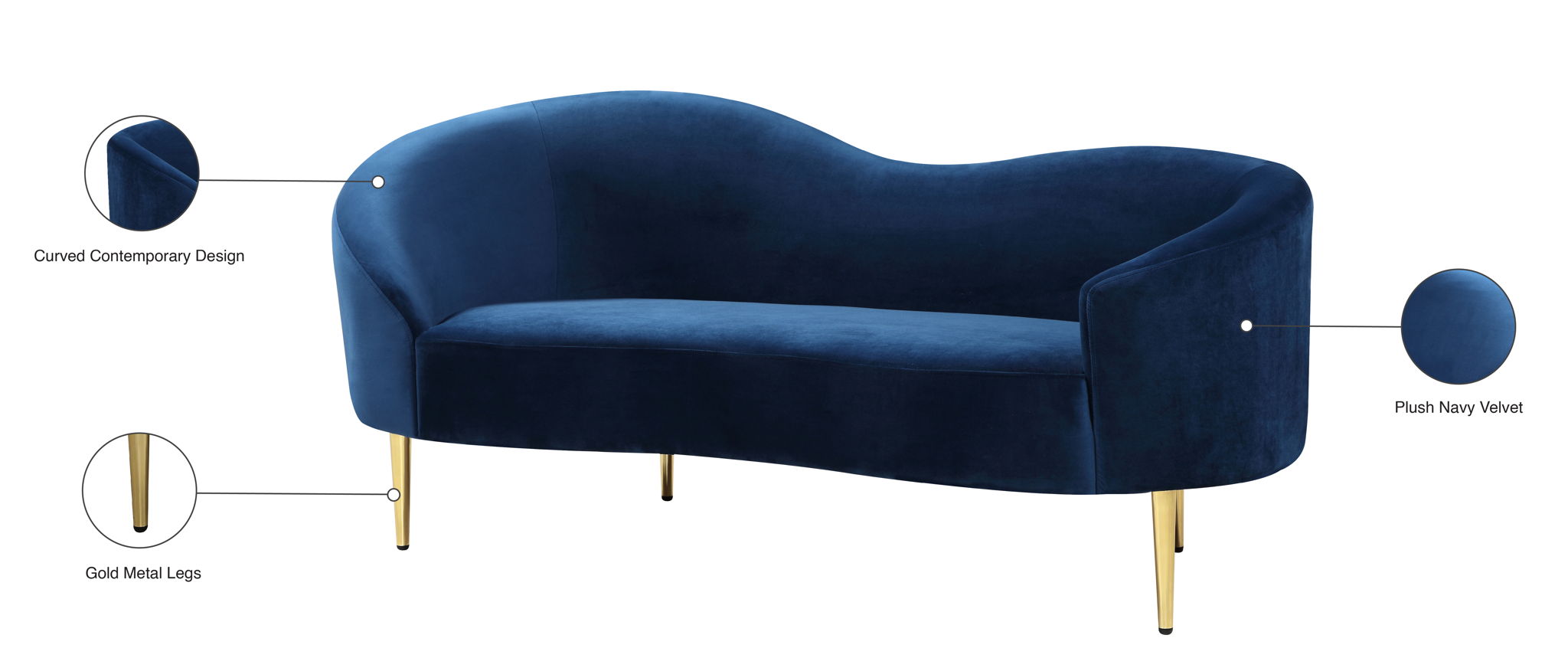 Ritz - Loveseat