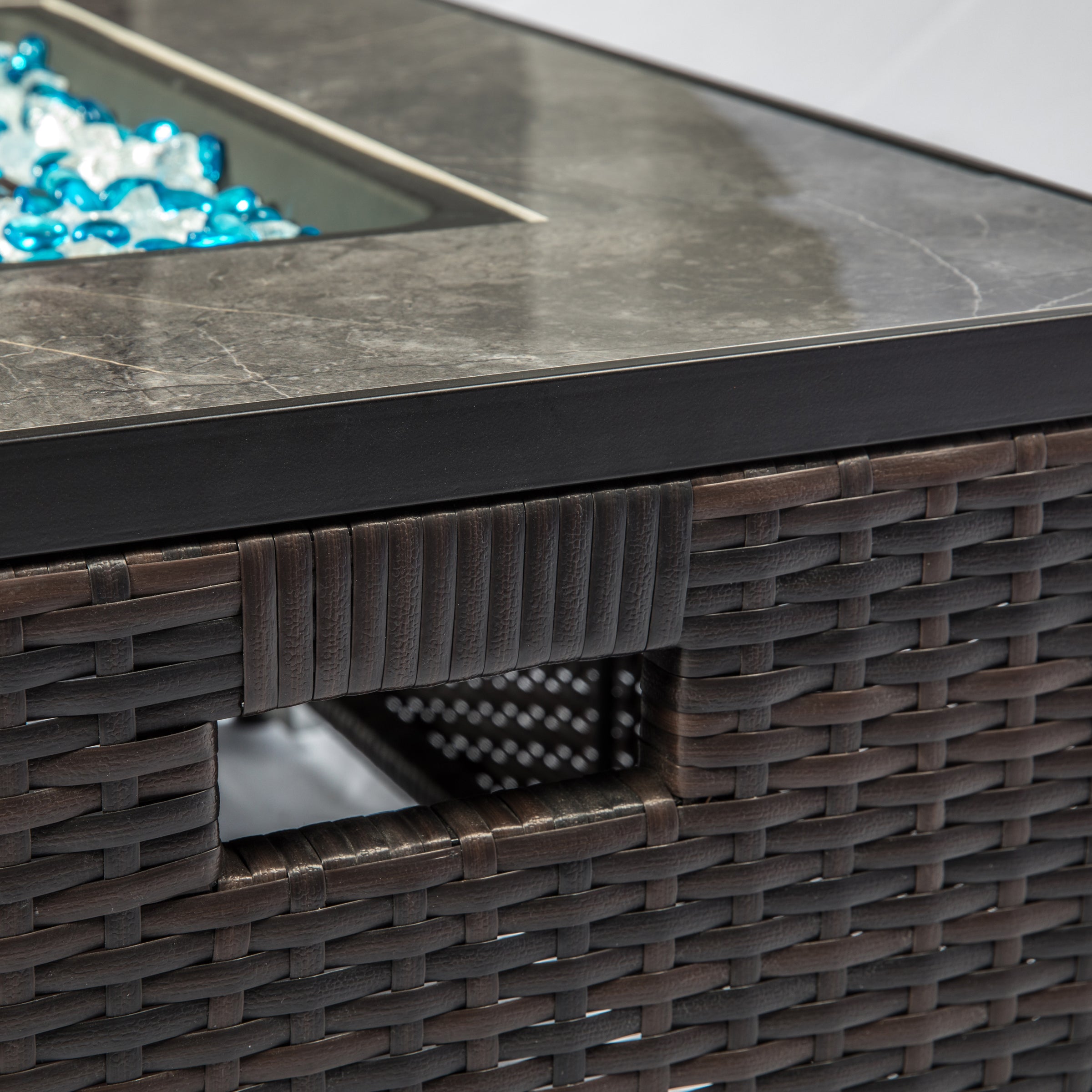 32" Propane Gas Fire Pit Table, 50000 BTU