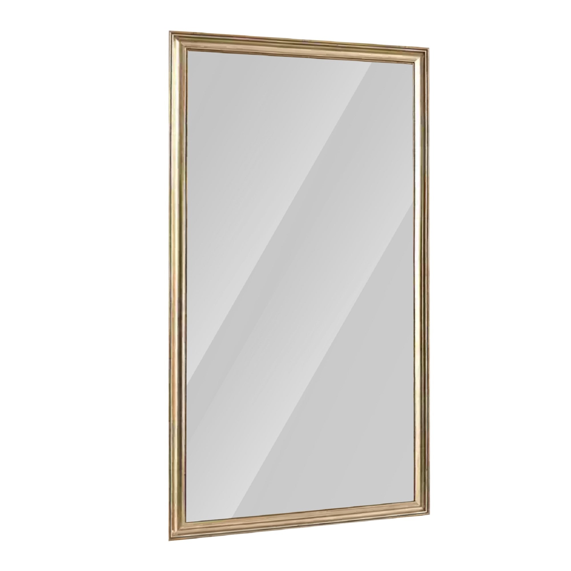 70' x 32' Gold Full Length Floor Mirror with PS Frame, Large Wall Mounted or Leaning Body Mirror for Bedroom, Living Room, Entryway