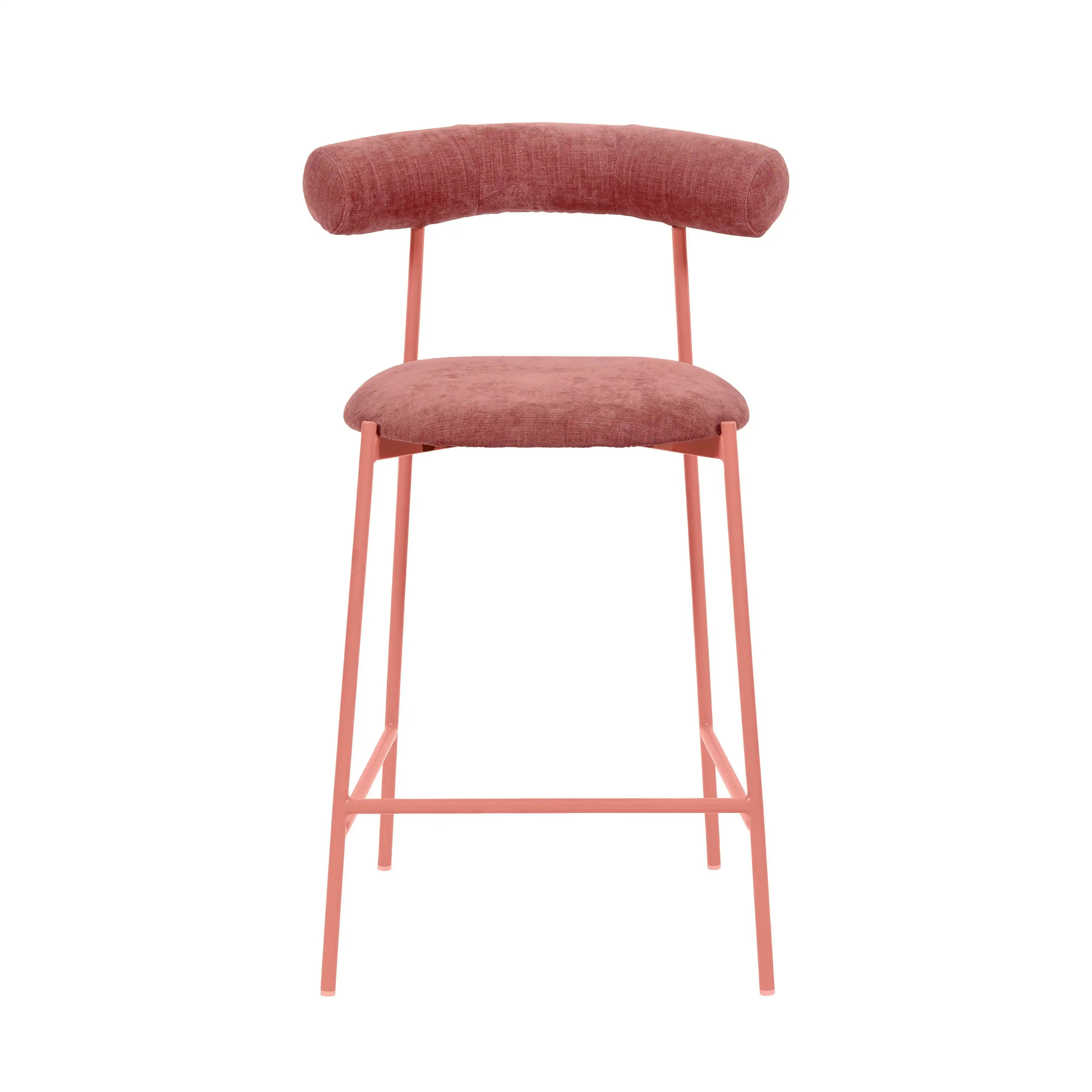 Liliana - Velvet Bar Stool