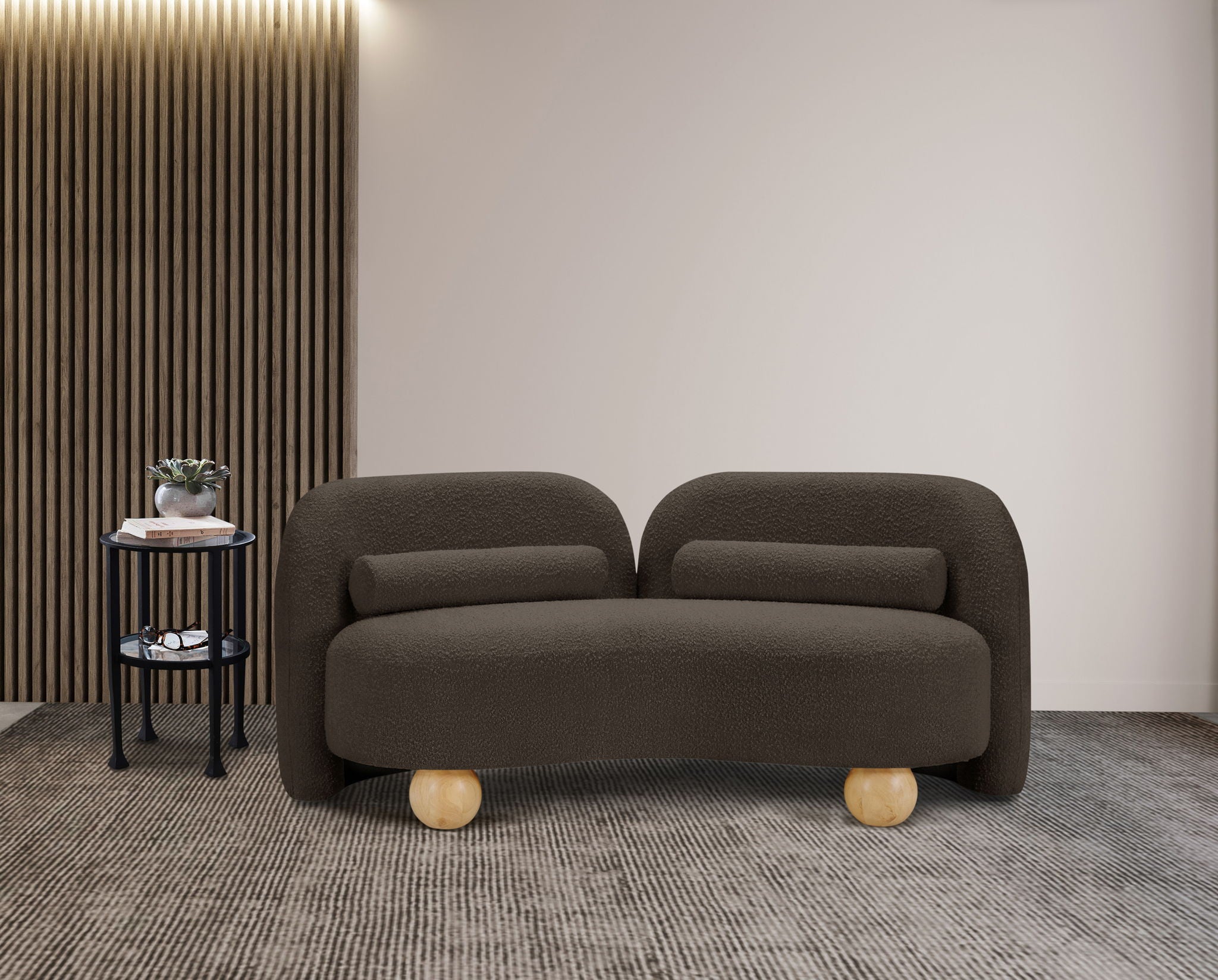 Daphne - Boucle Loveseat