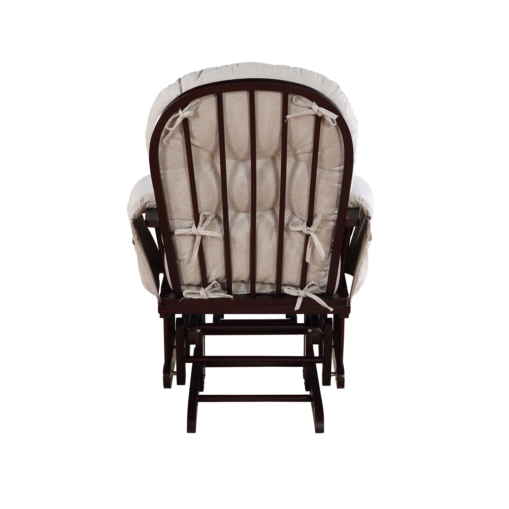 Mason - Glider And Ottoman Gray Wood