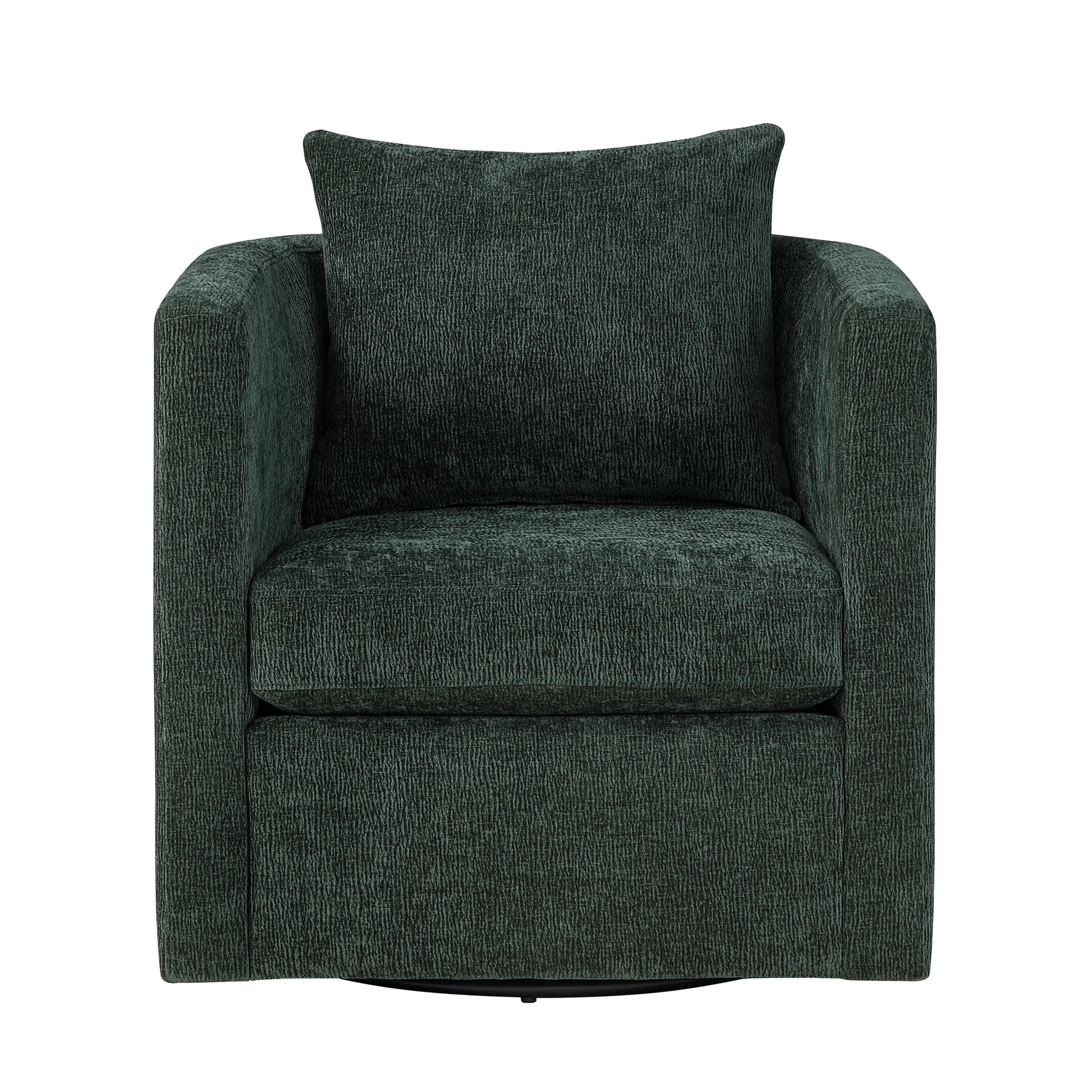 Sutton - Swivel Barrel Chair - Best Buy Furniture