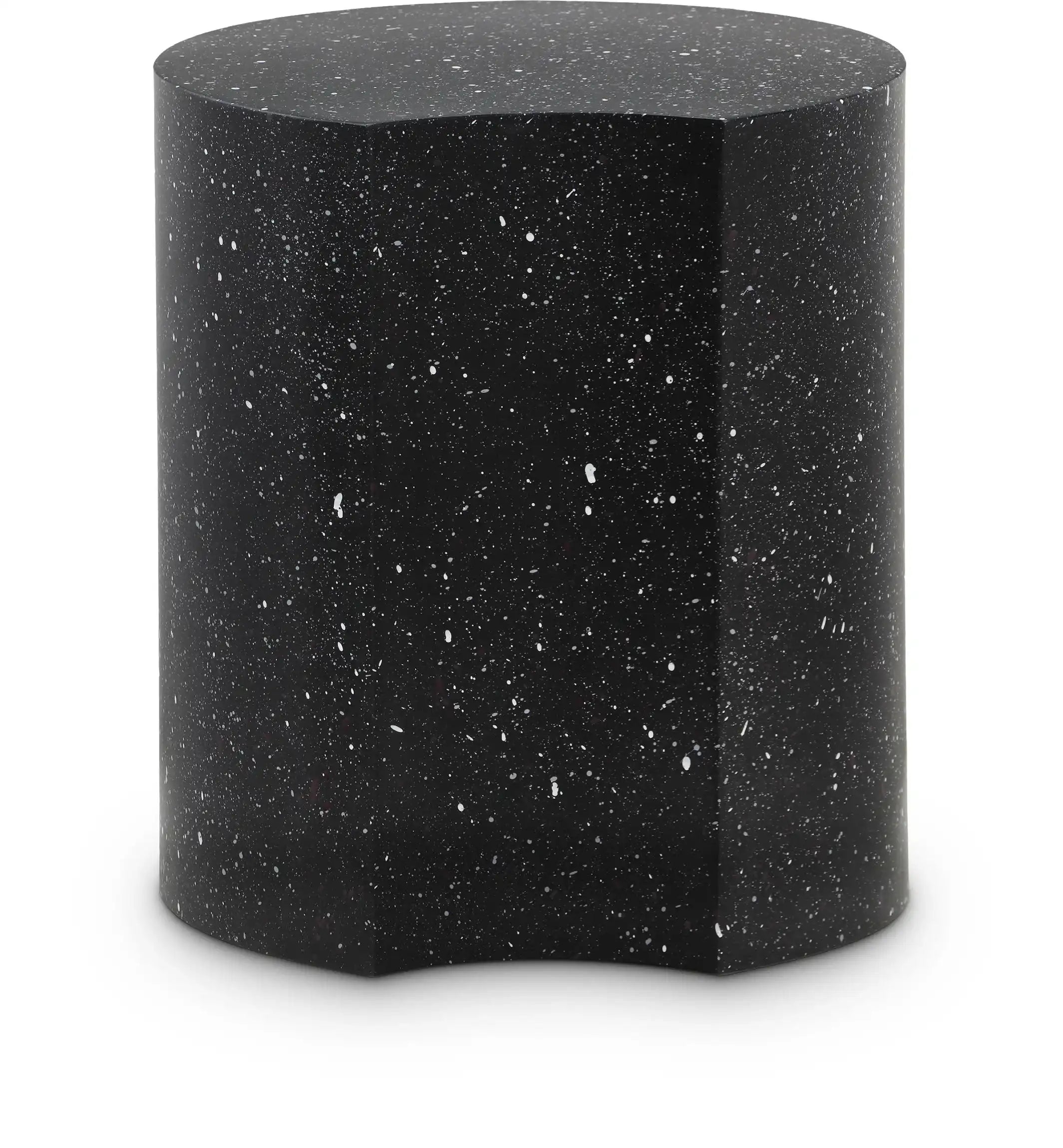 Dimple - End Table - Terazzo Finish