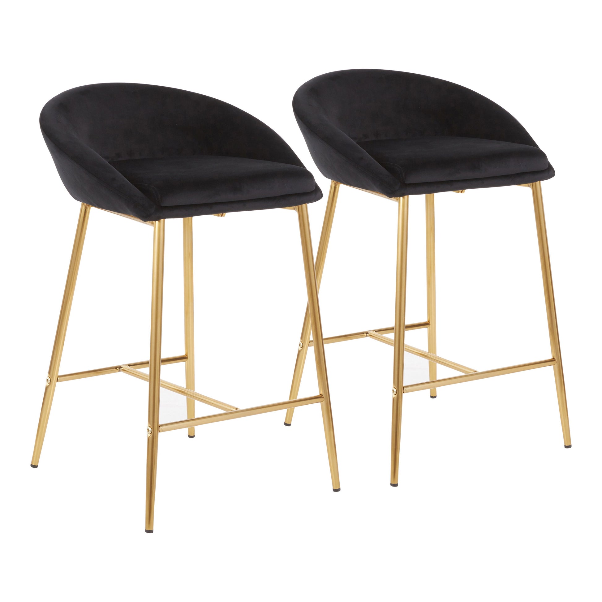 Matisse - Glam Counter Stool (Set of 2) - Best Buy Furniture