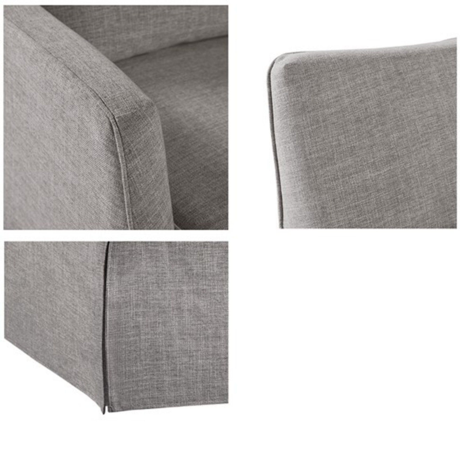 Traditional Design London Skirted Swivel Chair - Best Buy Furniture
