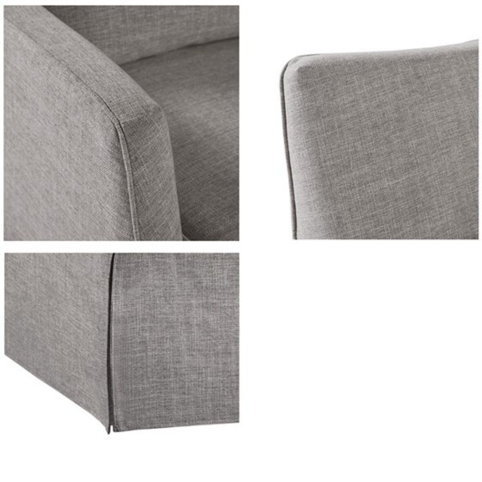 Traditional Design London Skirted Swivel Chair - Best Buy Furniture