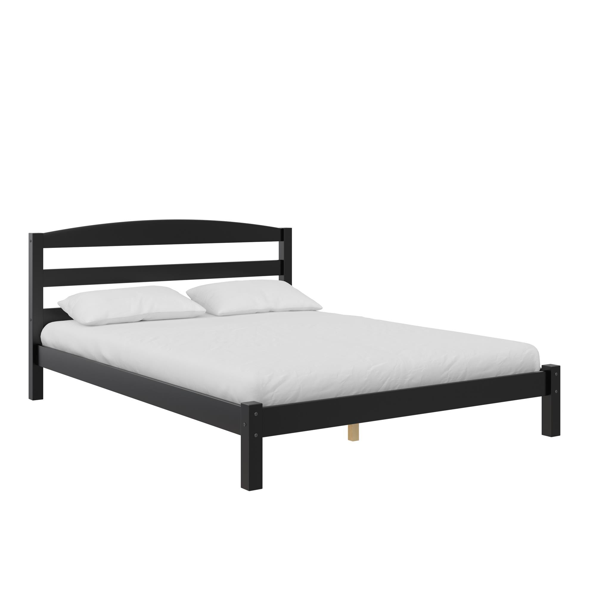 Leighton - Full Size Platform Bed, Low Profile Design - Black