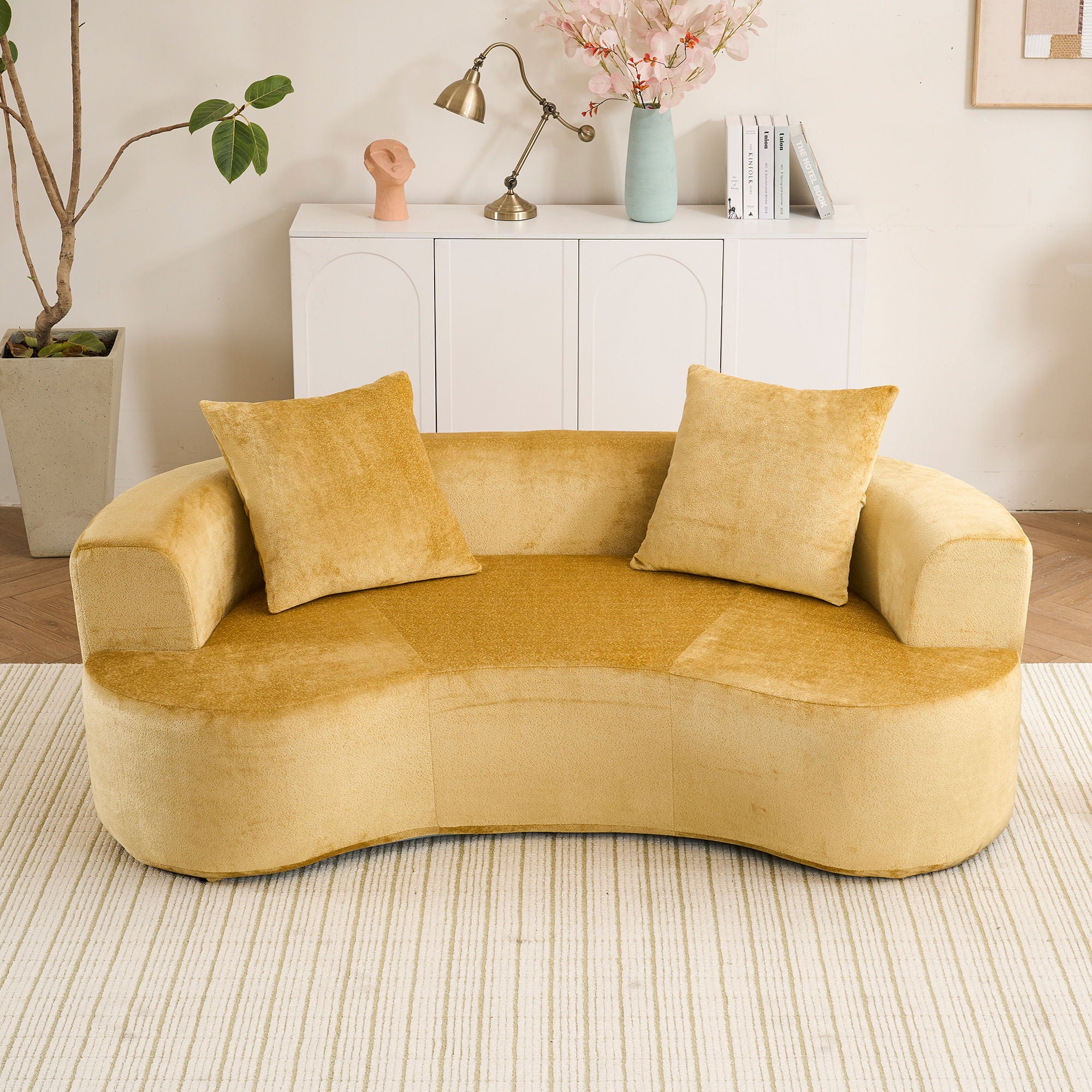Cloud Modular Sectional Sofa With Chaise, With Deep Seat