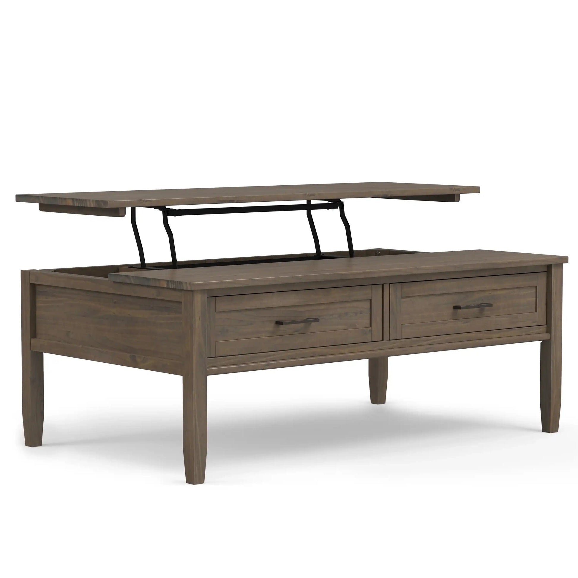 Ela - Lift Top Coffee Table - Smoky Brown - Best Buy Furniture
