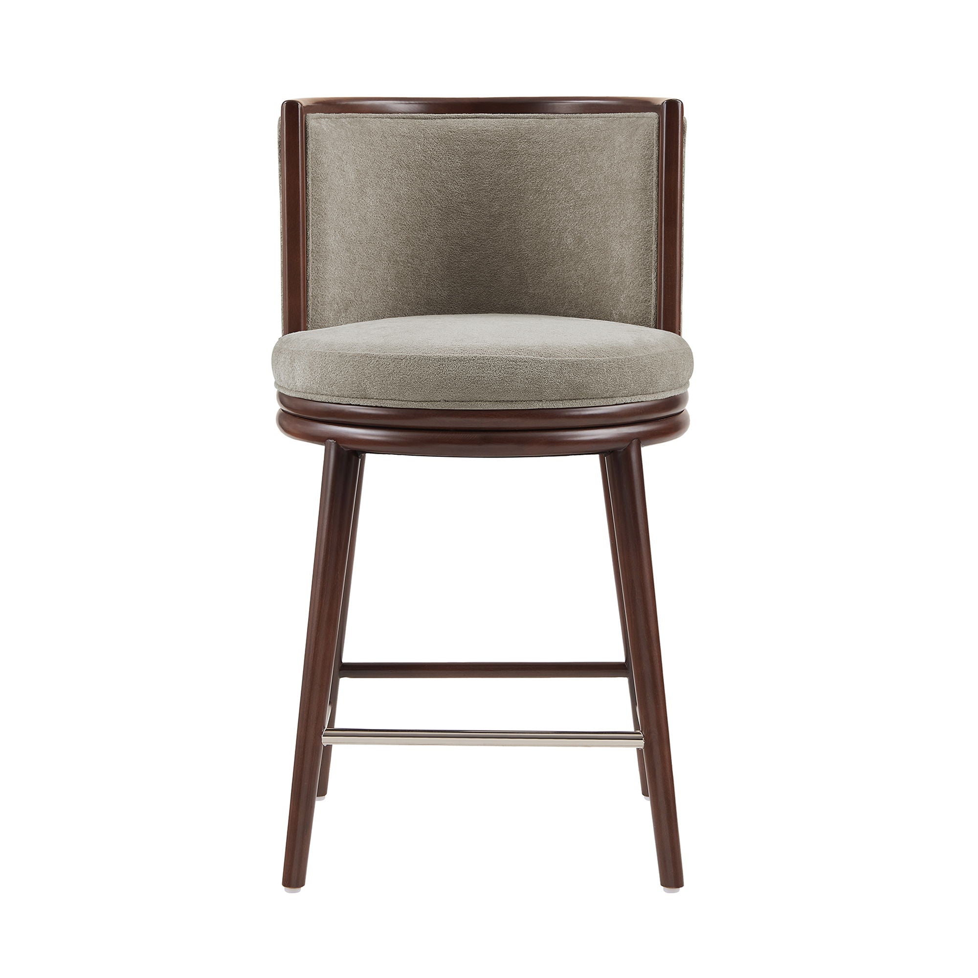 Evalyn Dove - Counter Stool - Griege