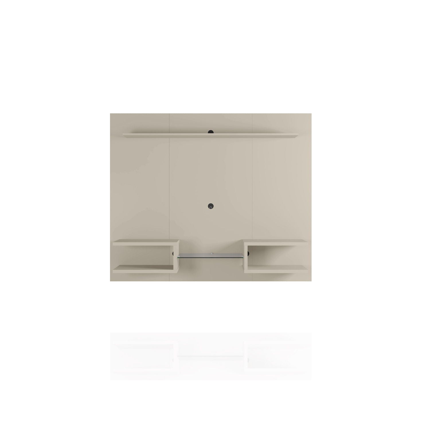 Plaza - TV Panel With Decorative Shelves