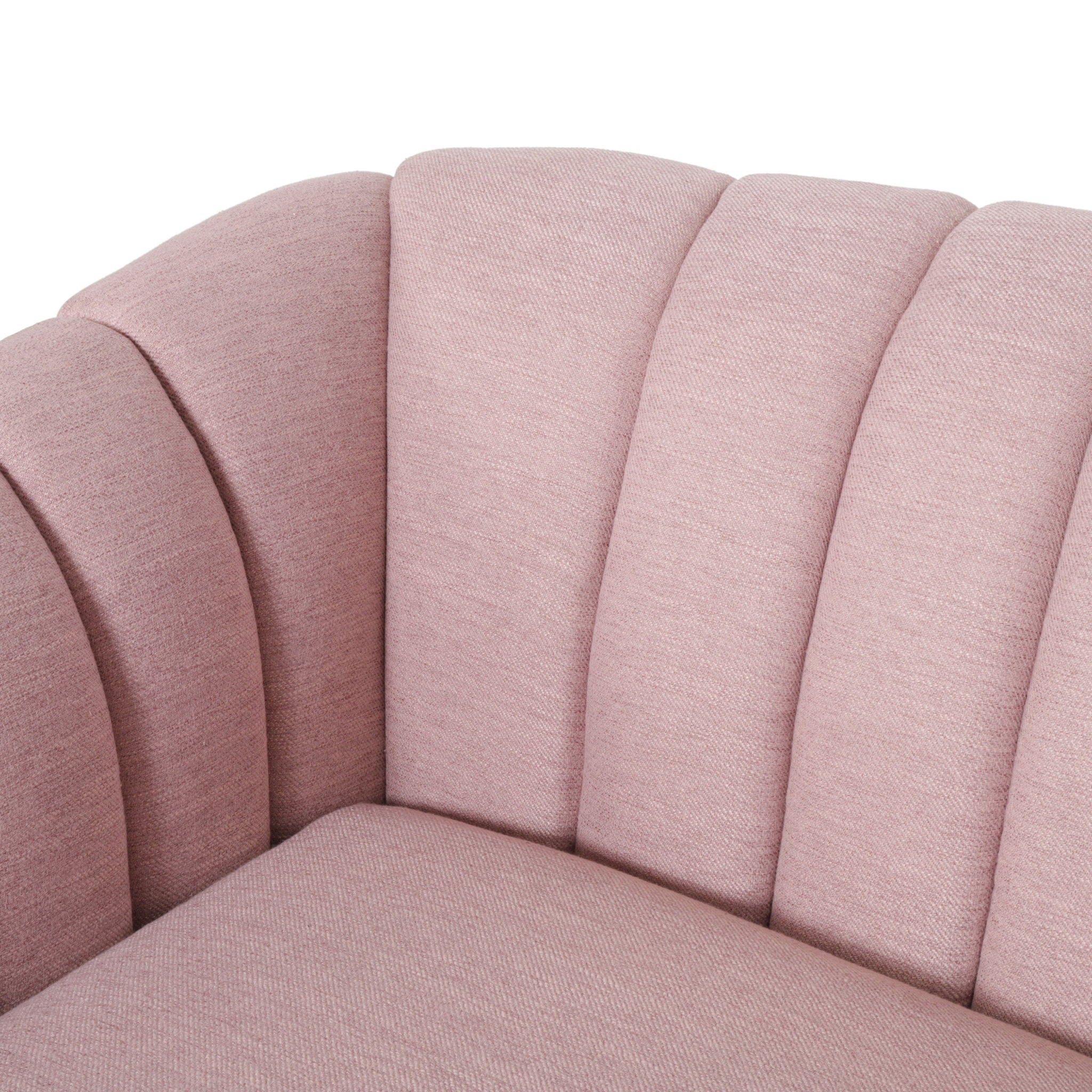 Contemporary 3 Seater Sofa With Plush Accents