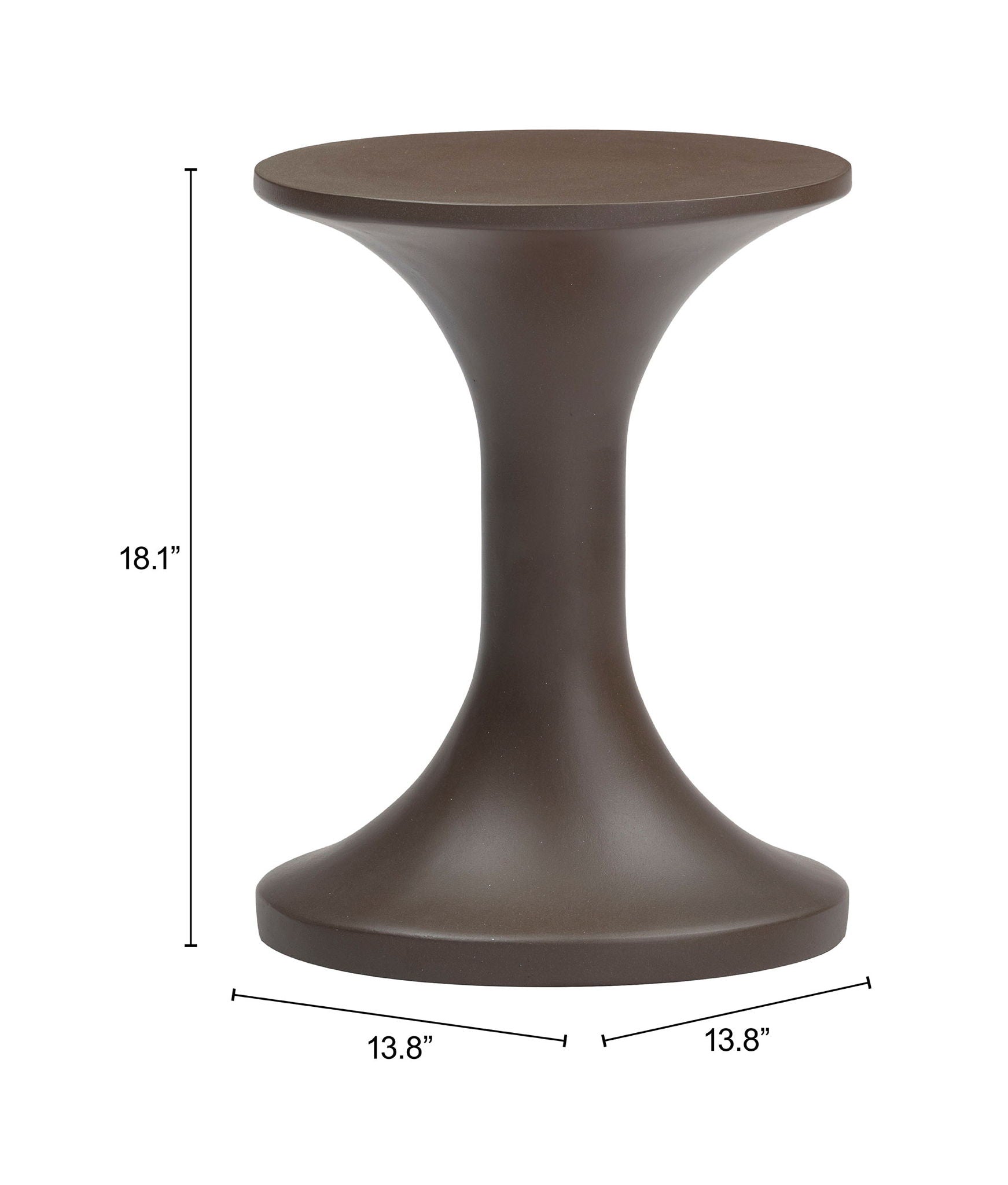 Arka - Side Table - Brown