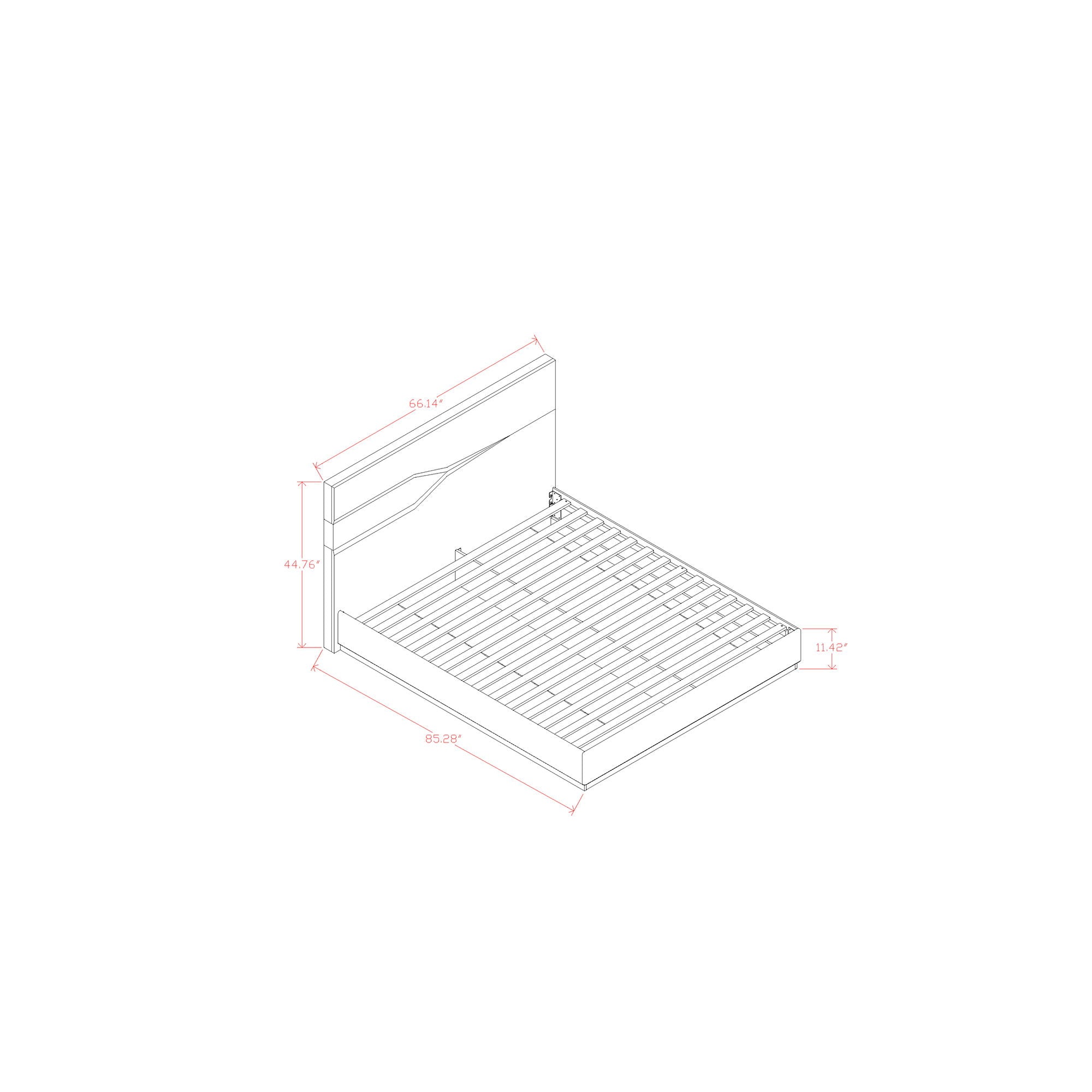 Vios - Zebra Design Bed