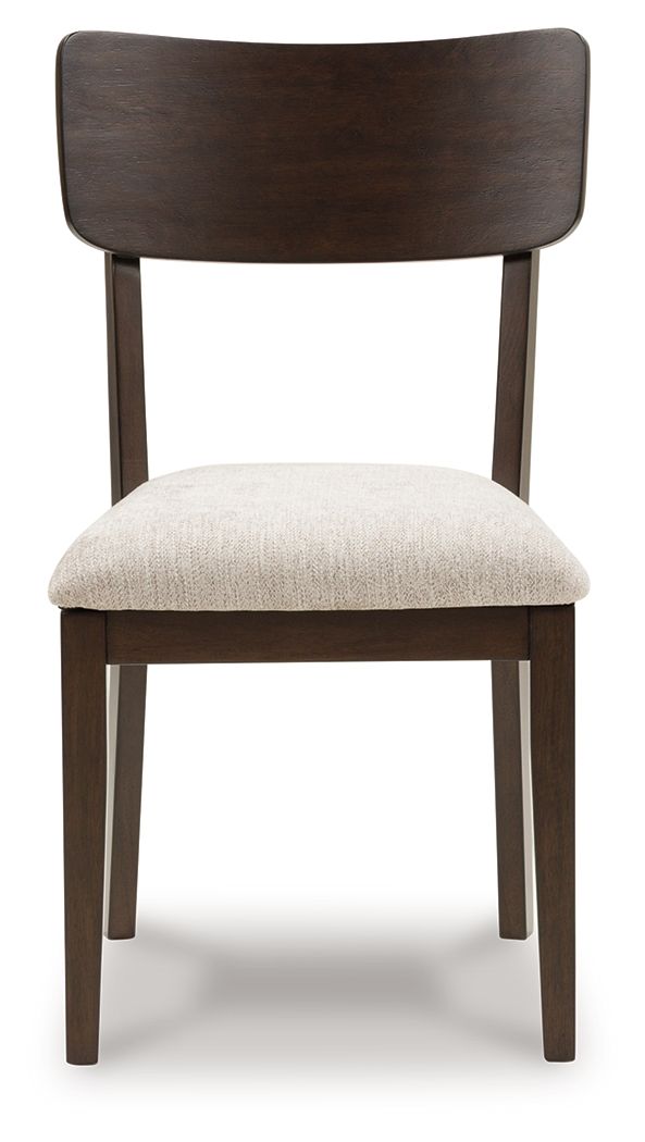 Mallenette - Dining Upholstered Side Chair (Set of 2) - Merlot - Best Buy Furniture