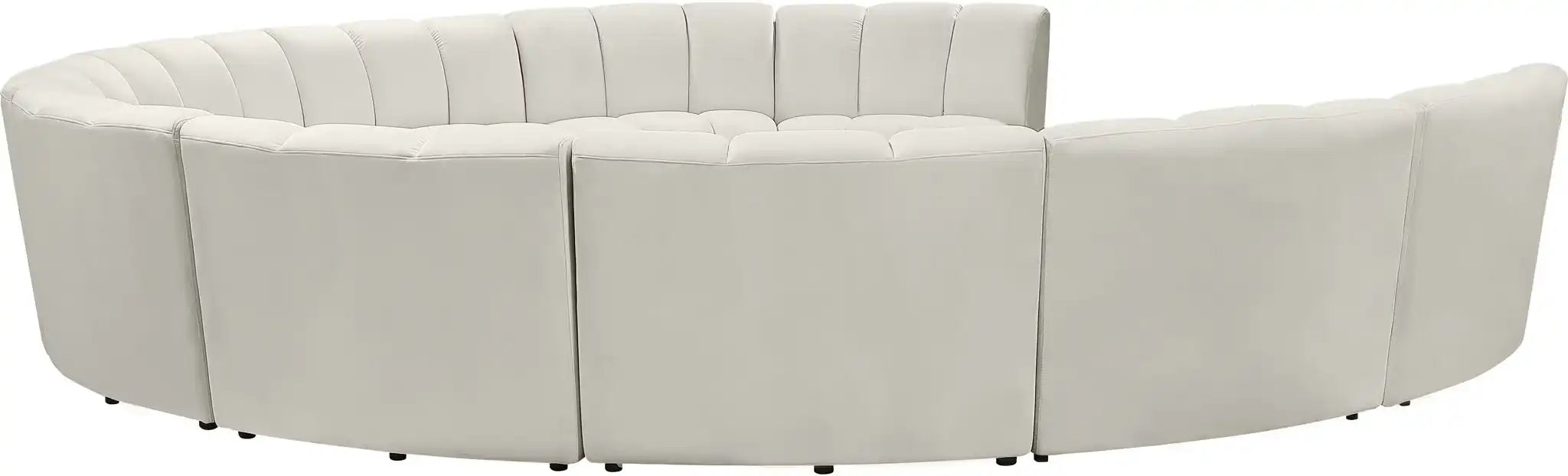 Infinity - 10 Piece Velvet Modular Sectional