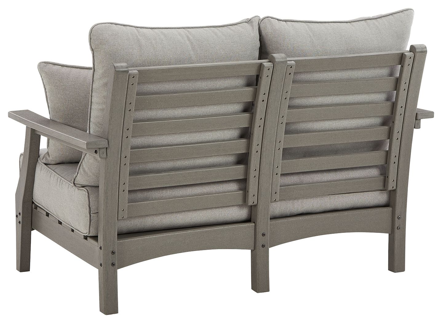 Visola - Loveseat w/Cushion - Gray - Best Buy Furniture