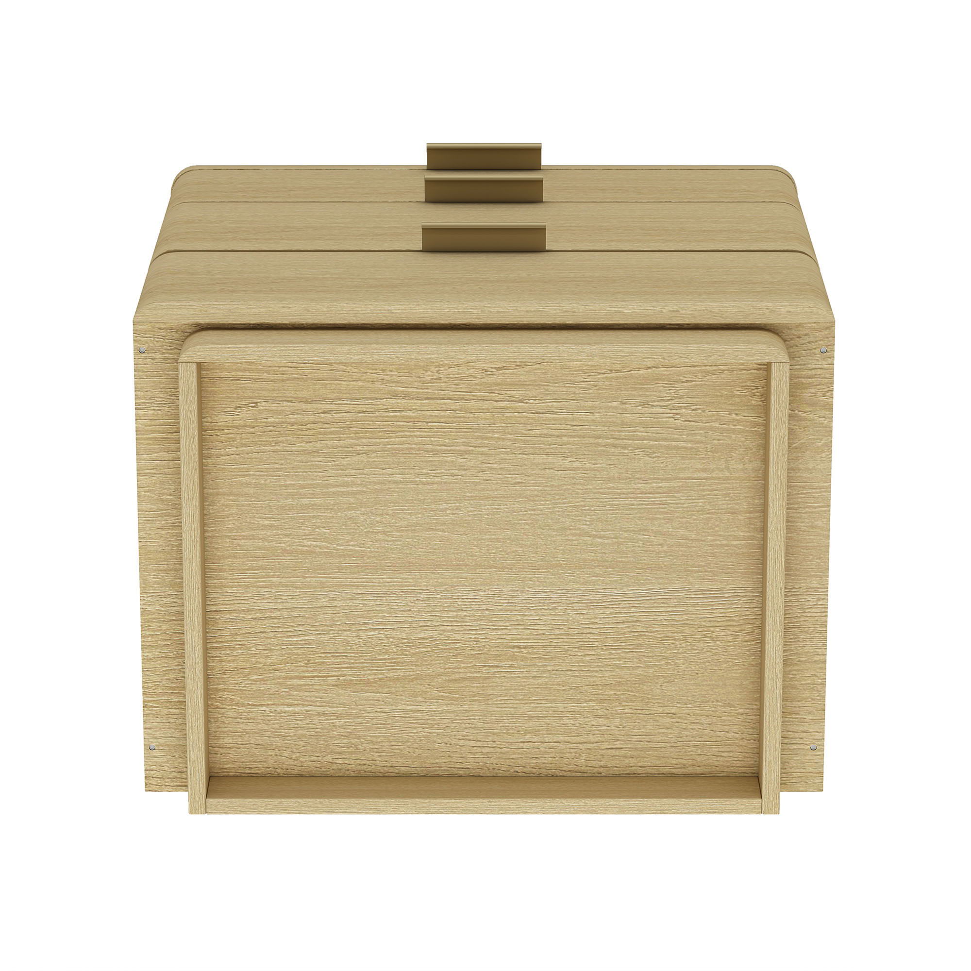 Payton - Nightstand With 3 Drawers - Oak