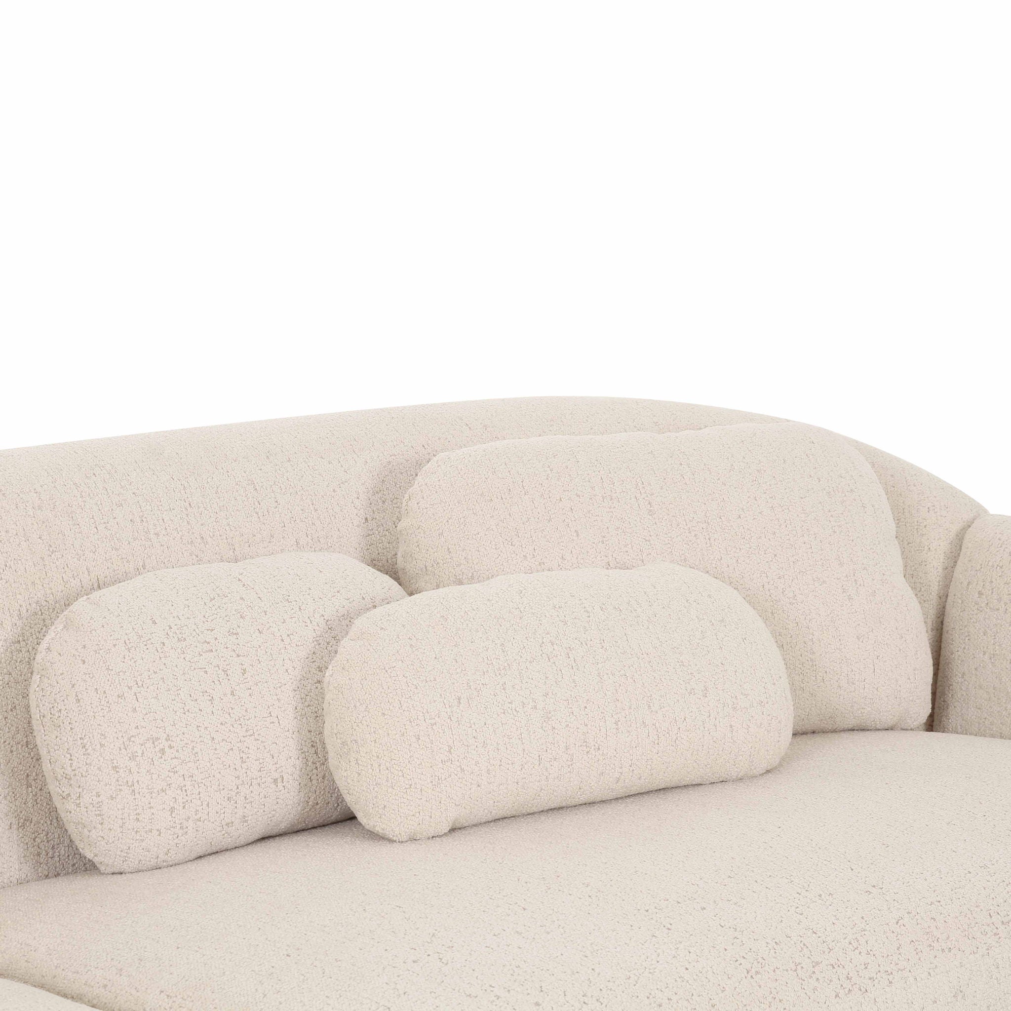 Misty - Modular 4-Seater Sofa - Cream