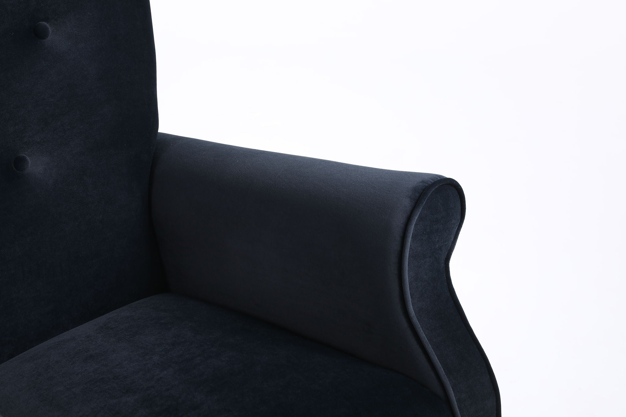 Modern Rocking Chair, Upholstered Accent Chair For Nursery, Small Contemporary Rocke