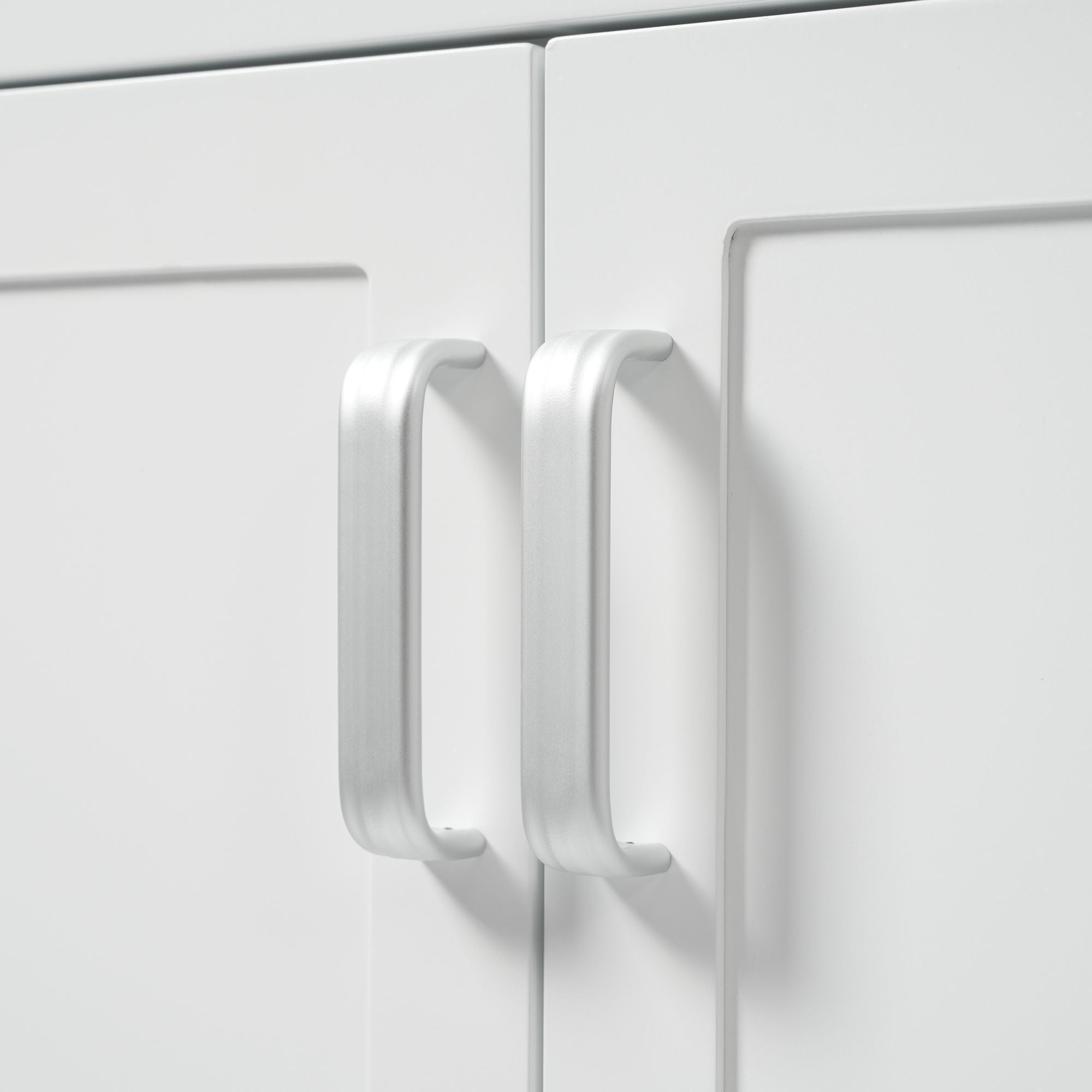 Bathroom Vanity With Sink, 2 Doors 8 Drawers, Soft Close System, Classic Design