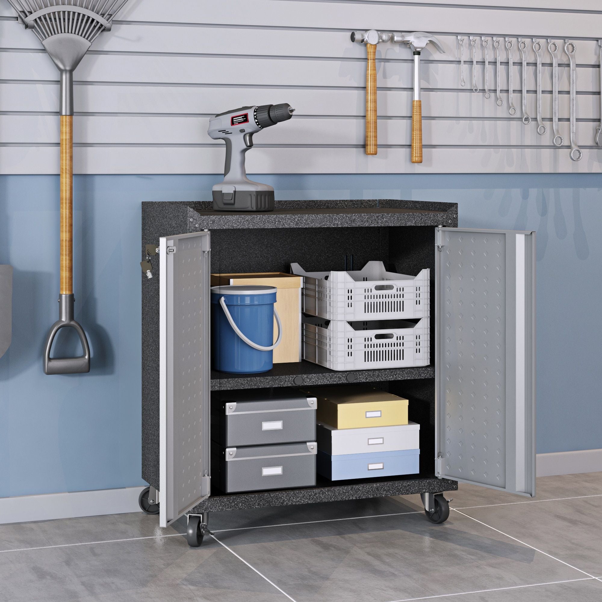 Fortress - Rolling Garage Cabinet