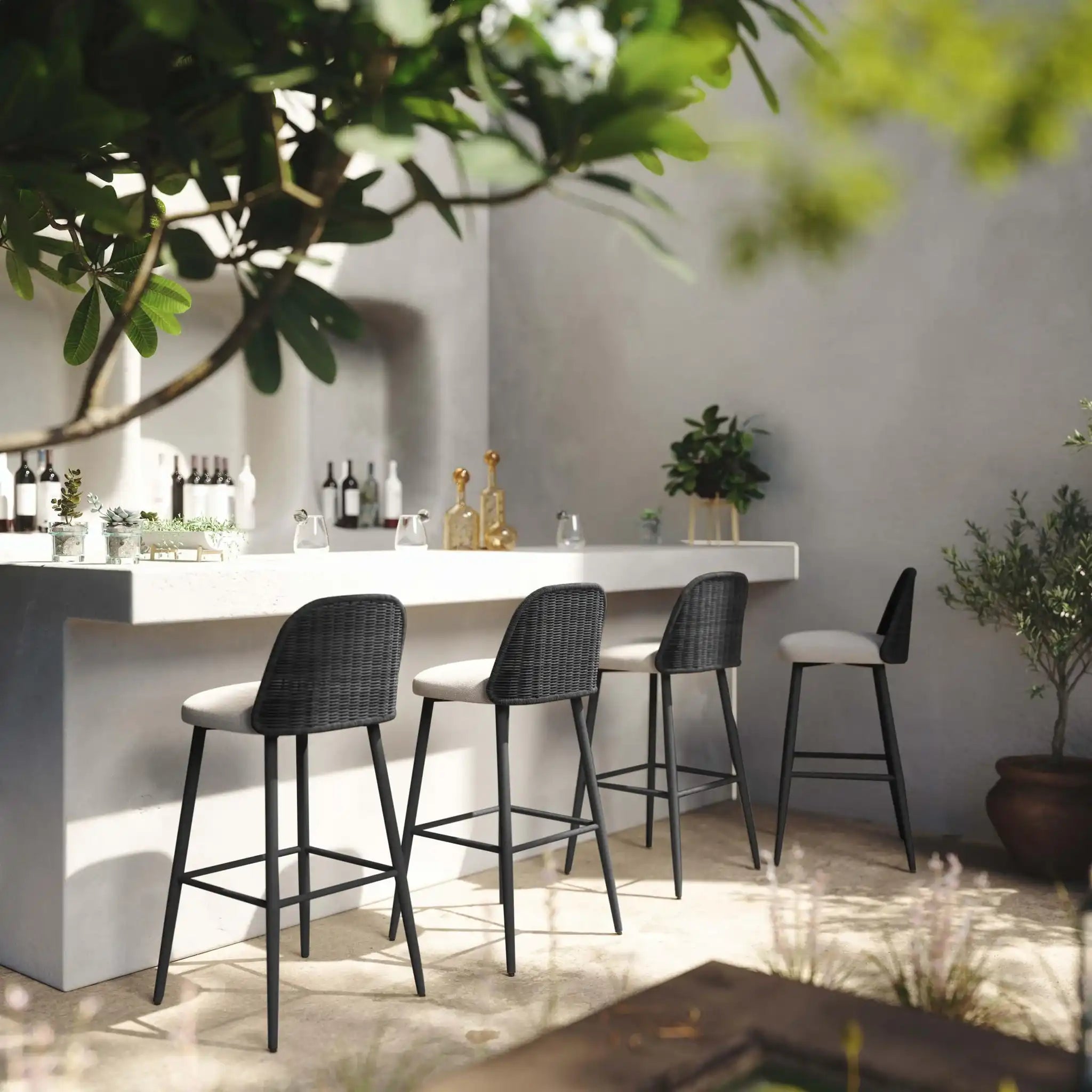 Alexa - Outdoor Barstool