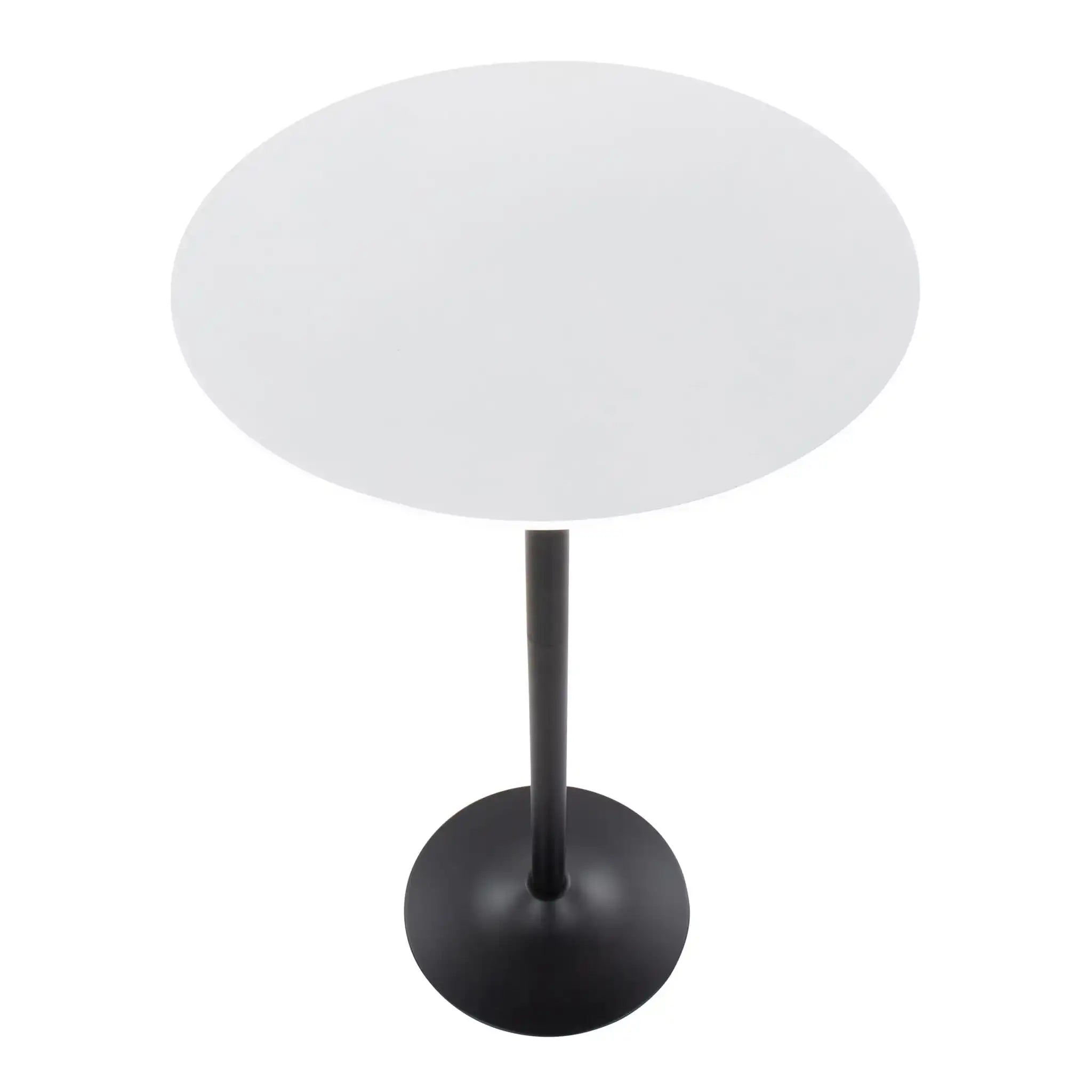 Pebble - Mid Century Modern Table Adjusts From Dining To Bar