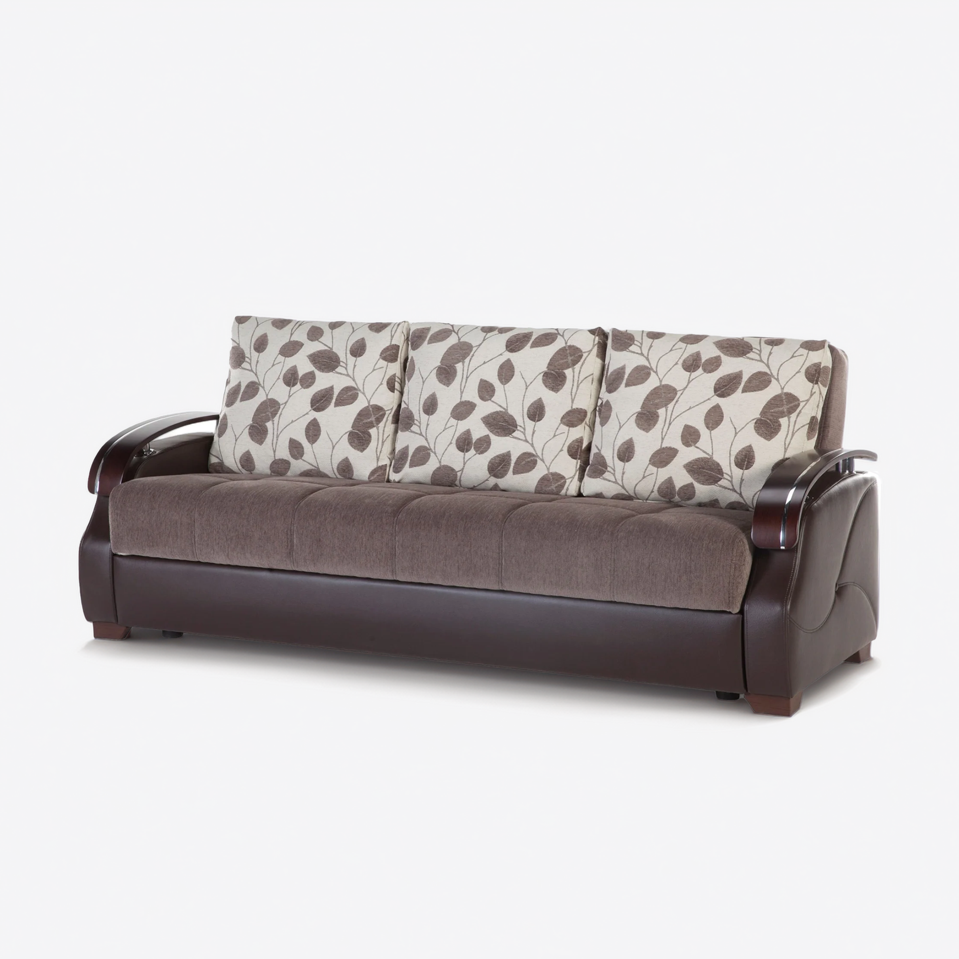 Bellona Costa sofa set featuring built-in storage and convertible sleeper function